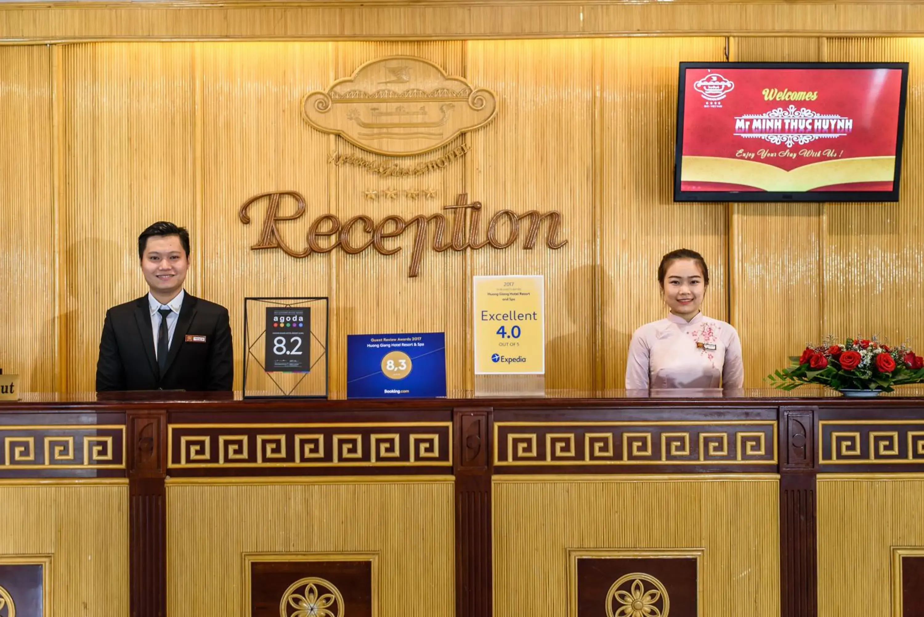 Lobby or reception in Huong Giang Hotel Resort & Spa Lobby or reception in Huong Giang Hotel Resort & Spa