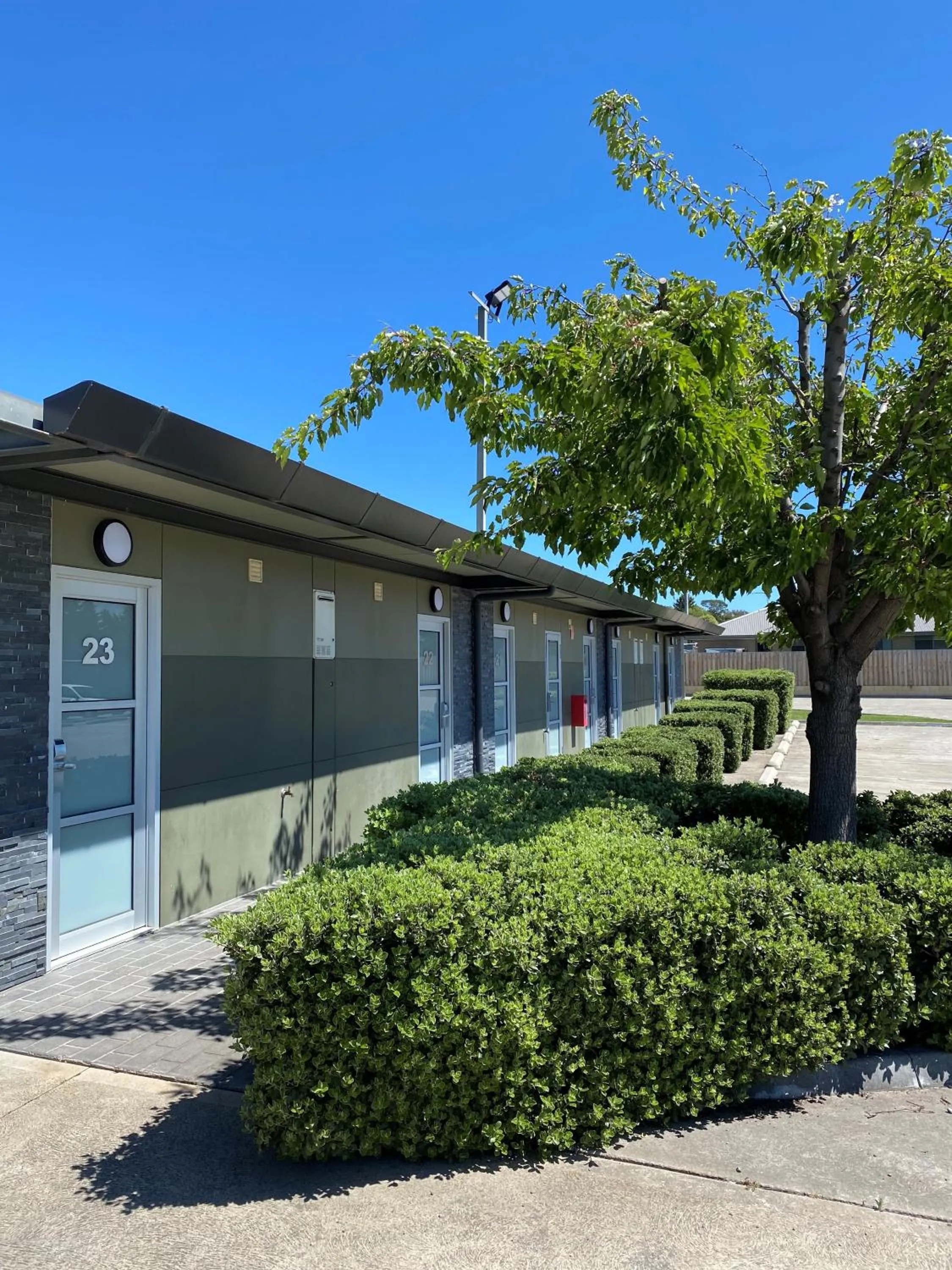 Property building in Brighton Hotel Motel