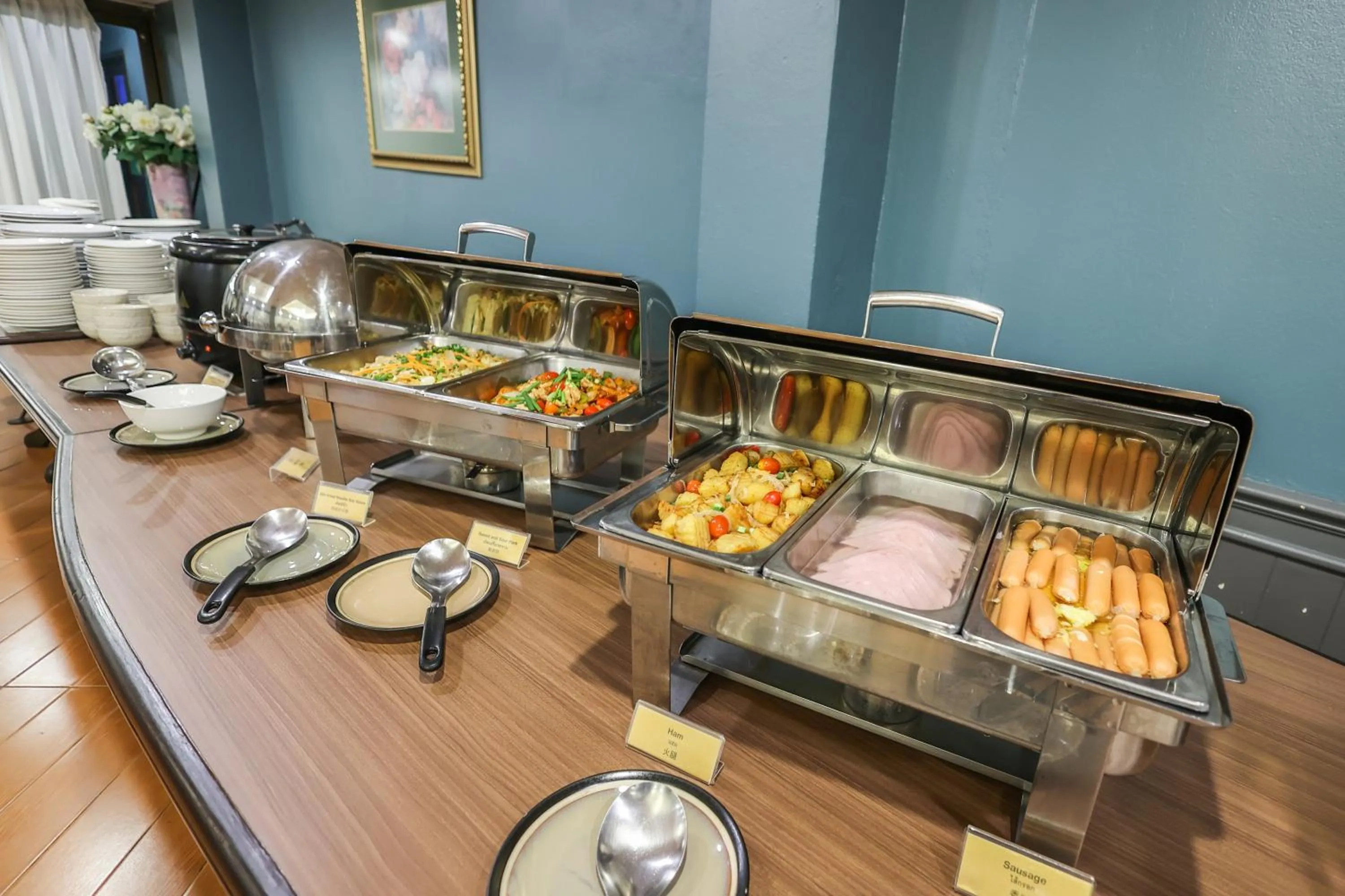 Restaurant/places to eat in Eurana Boutique Hotel