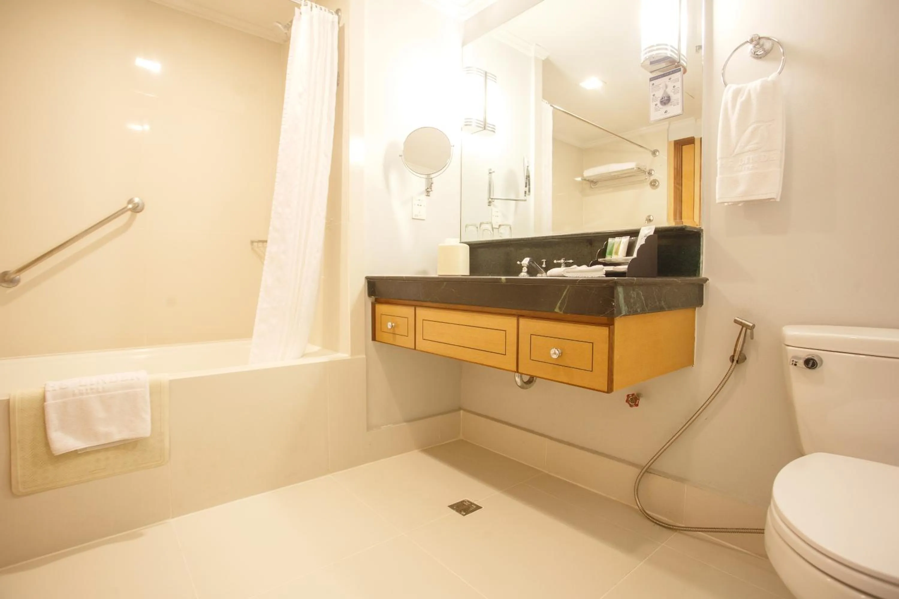 Bathroom in The Linden Suites