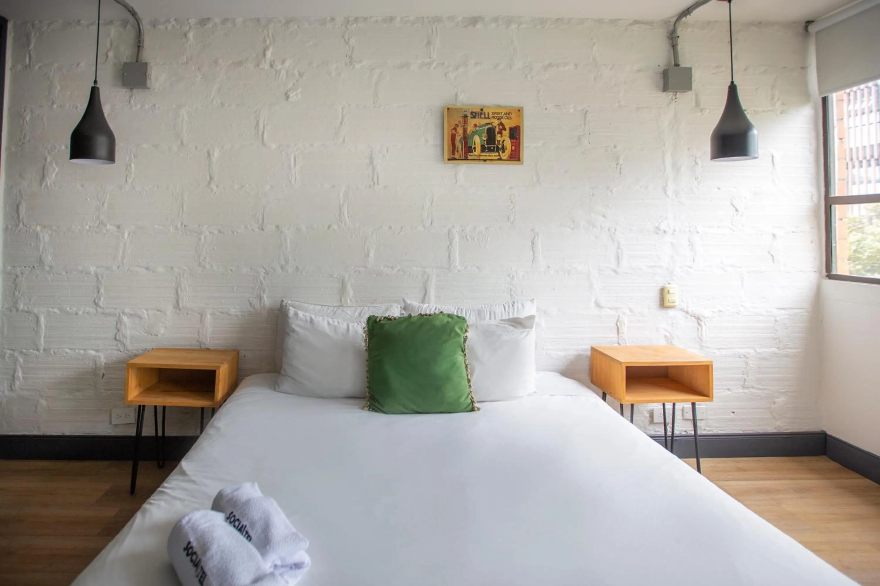 Bed in Socialtel Medellin