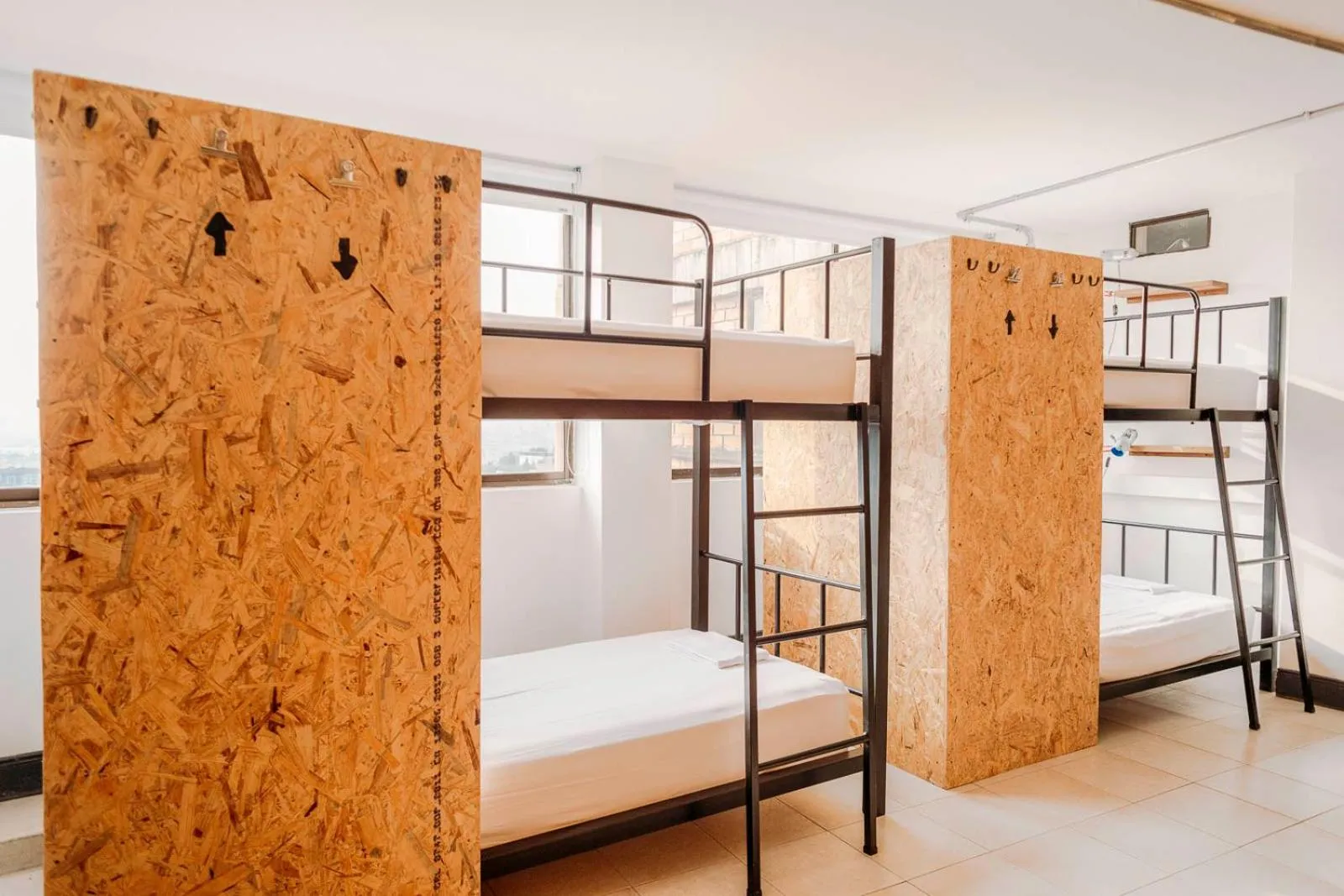 Bed in Socialtel Medellin