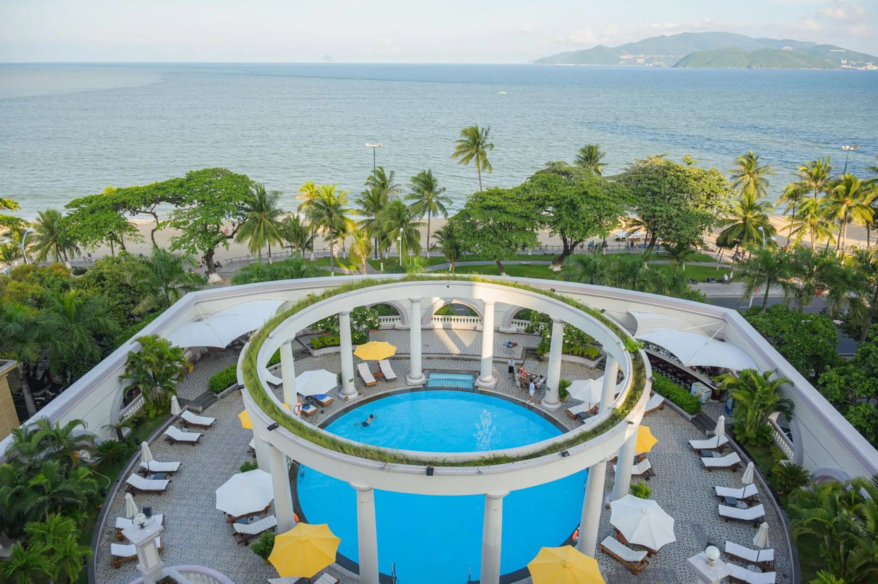 Pool view in Sunrise Nha Trang Beach Hotel & Spa