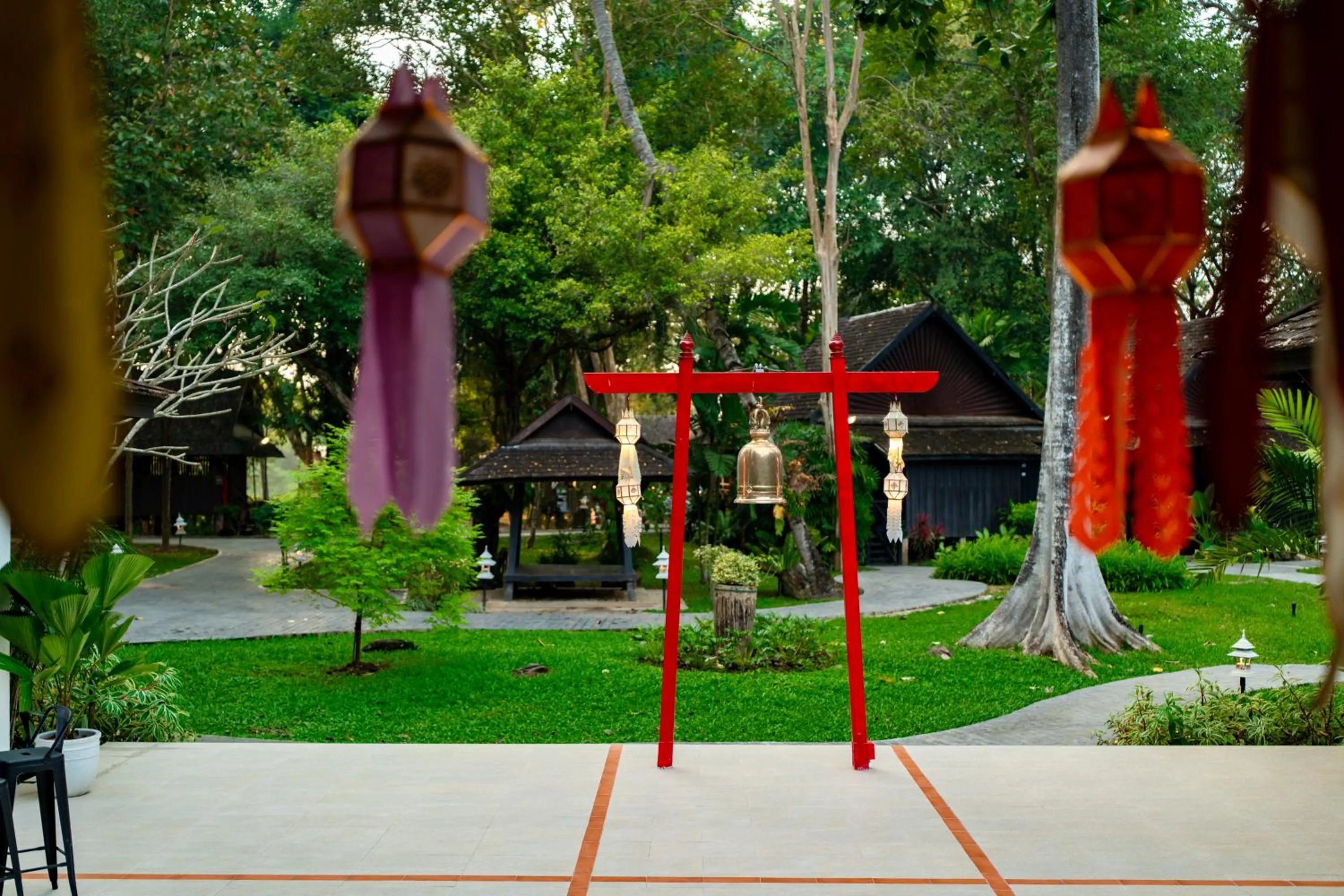 On site in Lampang River Lodge