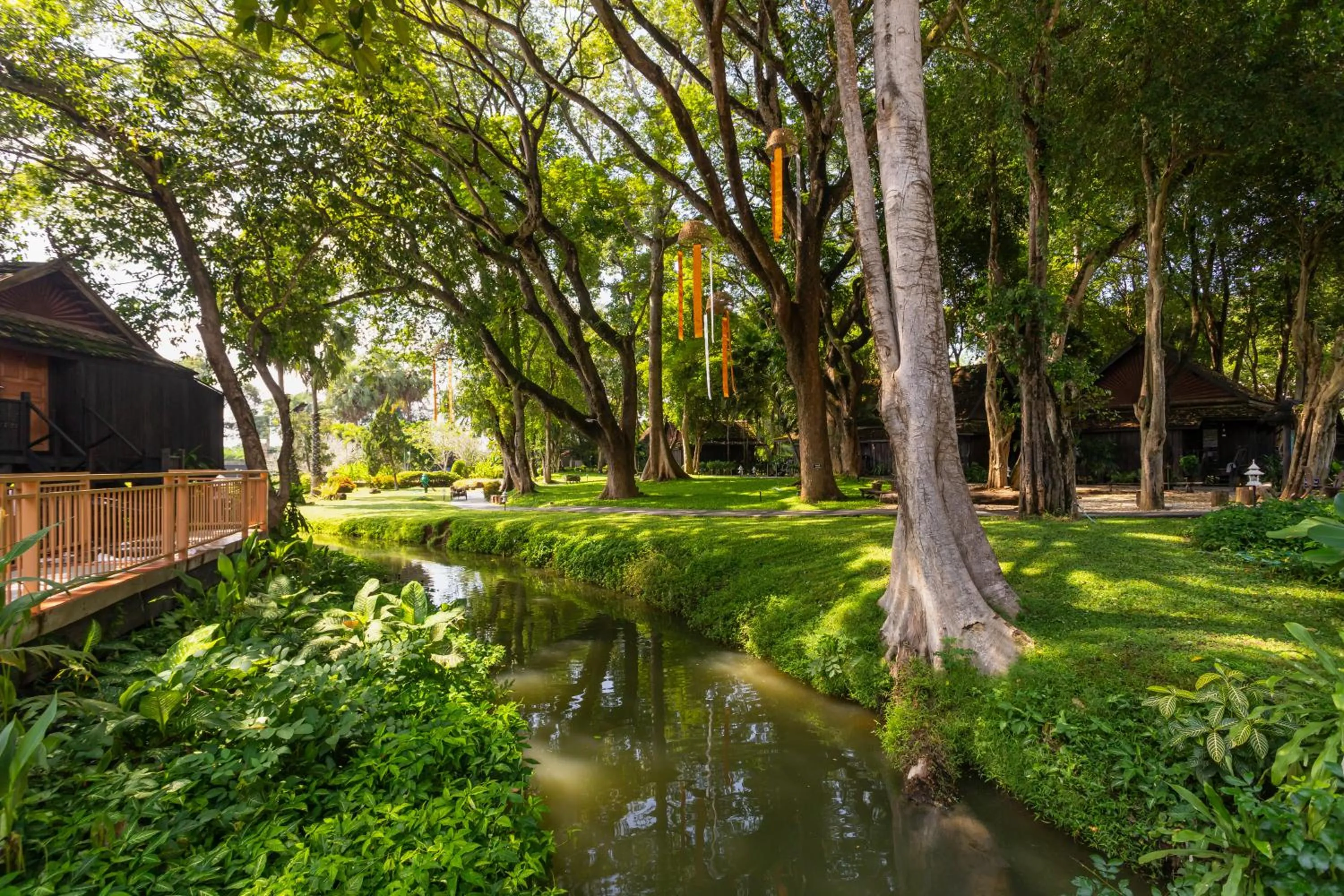 Garden in Lampang River Lodge