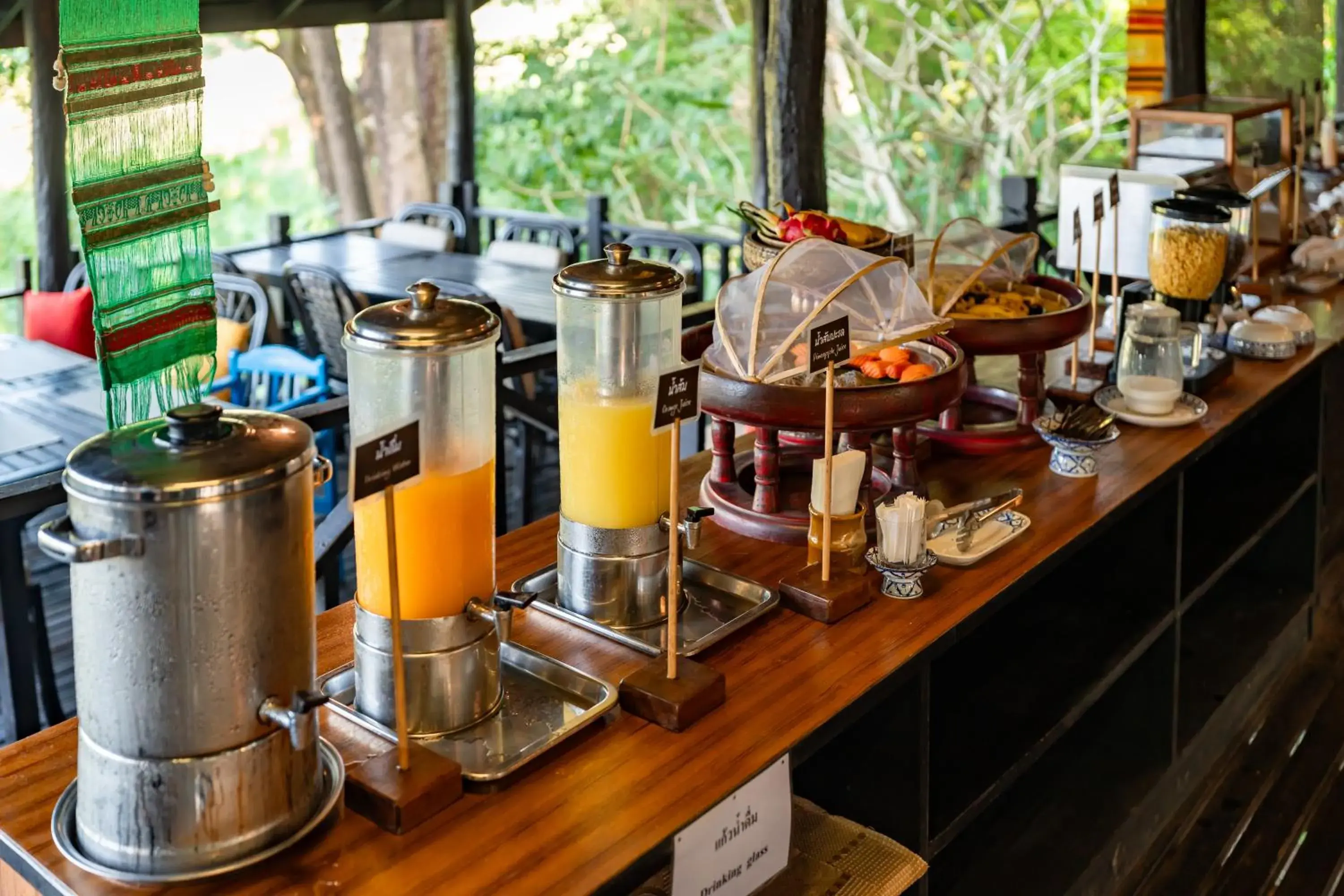 Breakfast in Lampang River Lodge Breakfast in Lampang River Lodge