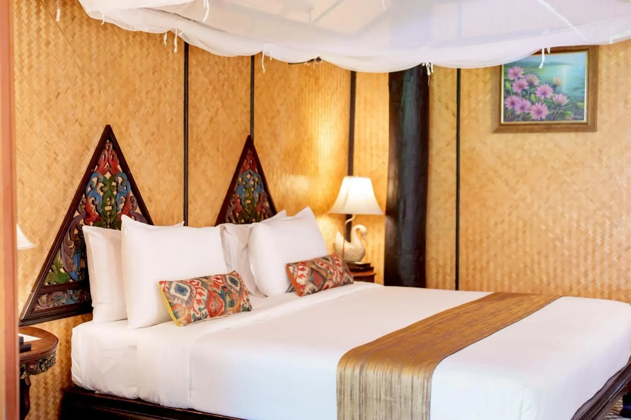 Bedroom, Bed in Lampang River Lodge Bedroom, Bed in Lampang River Lodge