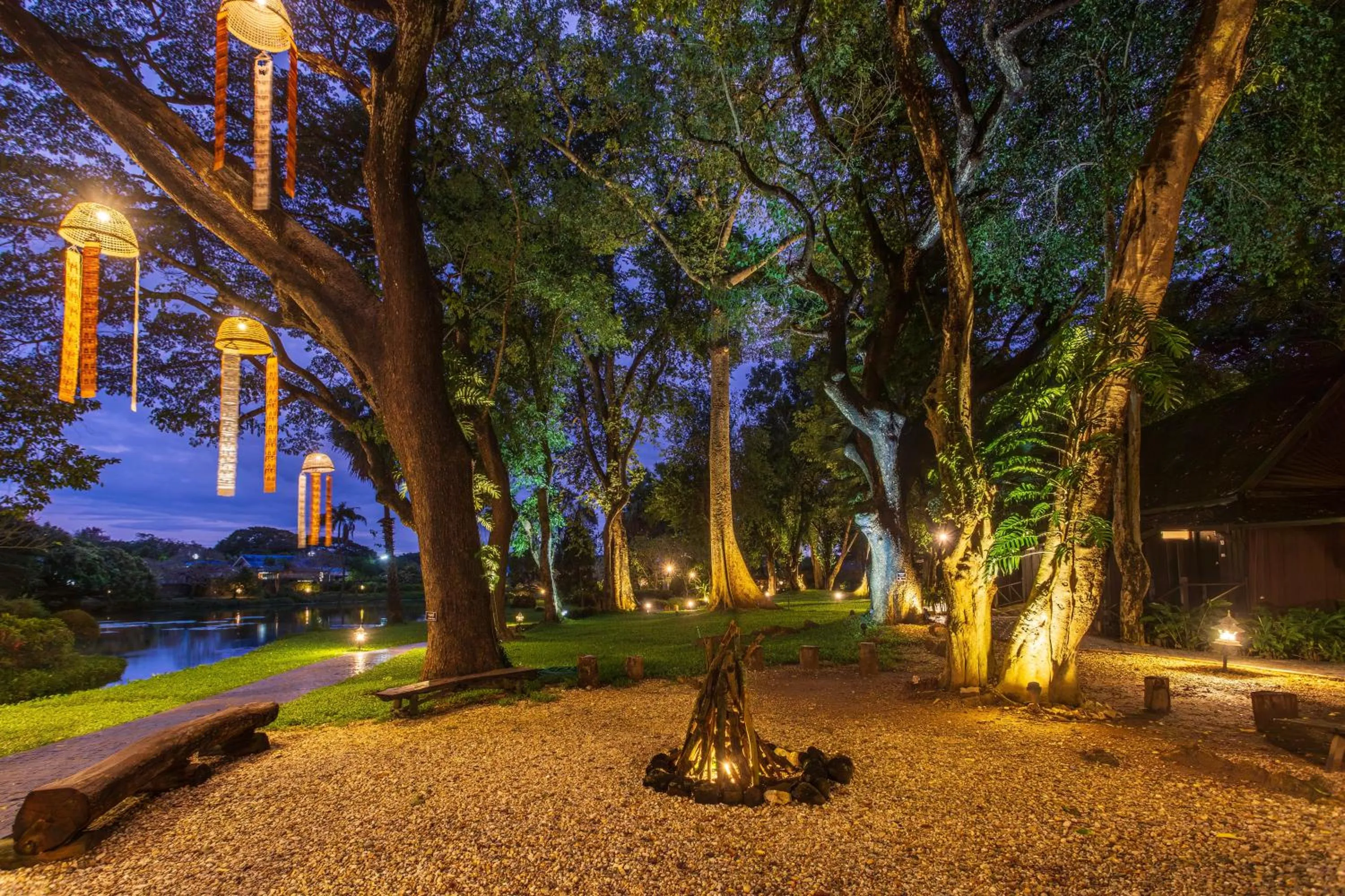 Night in Lampang River Lodge