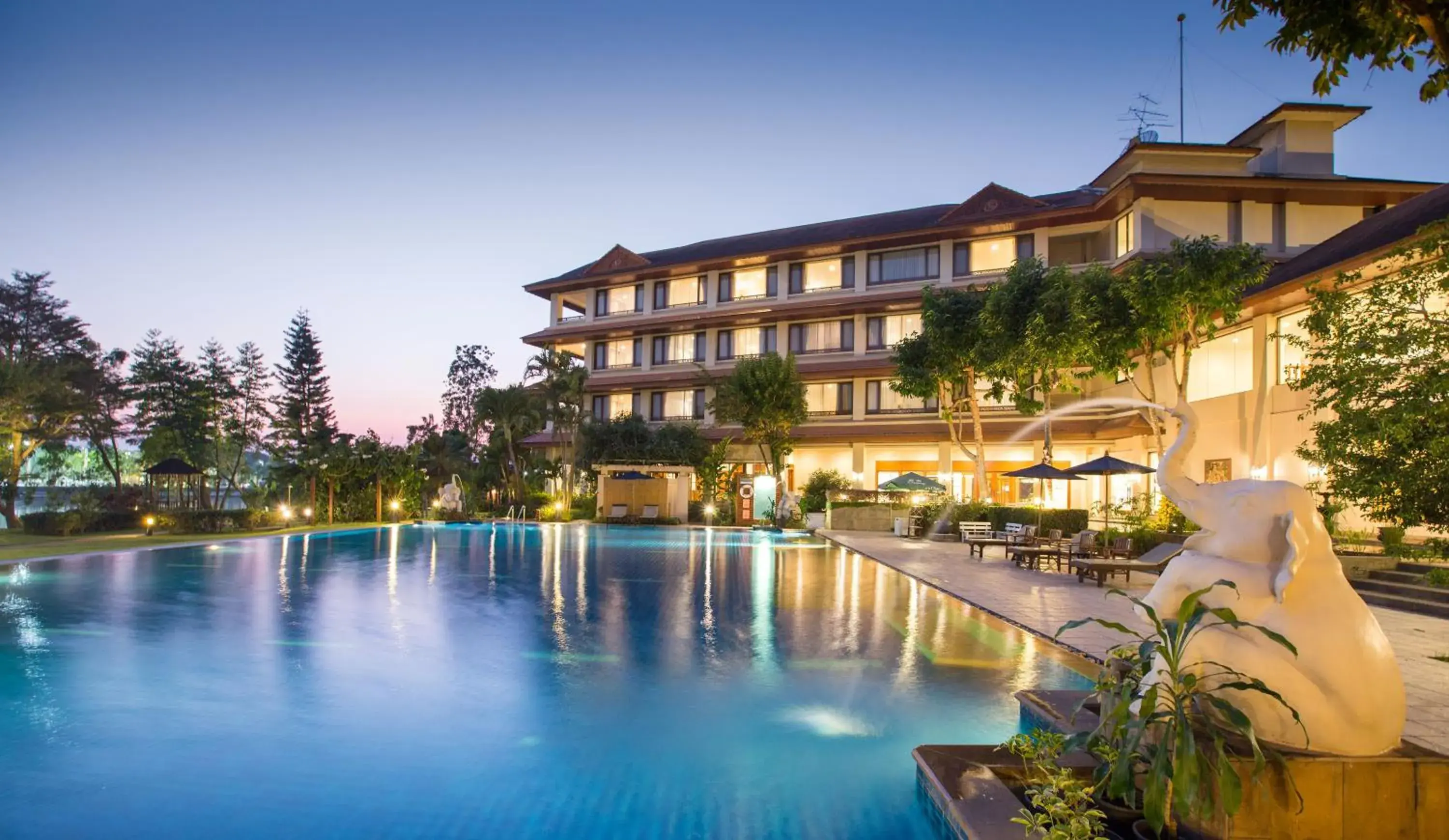 Property building in The Imperial River House Resort, Chiang Rai Property building in The Imperial River House Resort, Chiang Rai