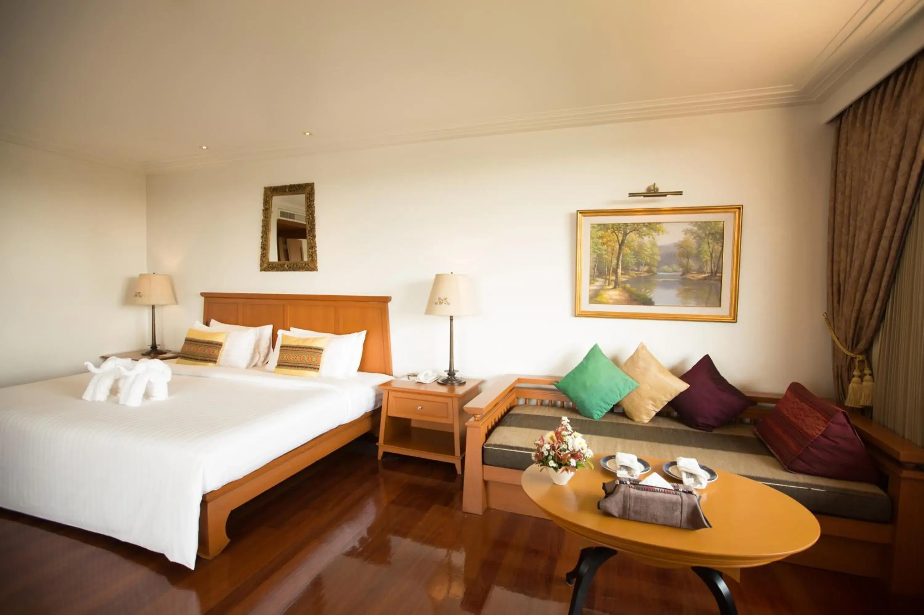 Bedroom, Bed in The Imperial River House Resort, Chiang Rai Bedroom, Bed in The Imperial River House Resort, Chiang Rai