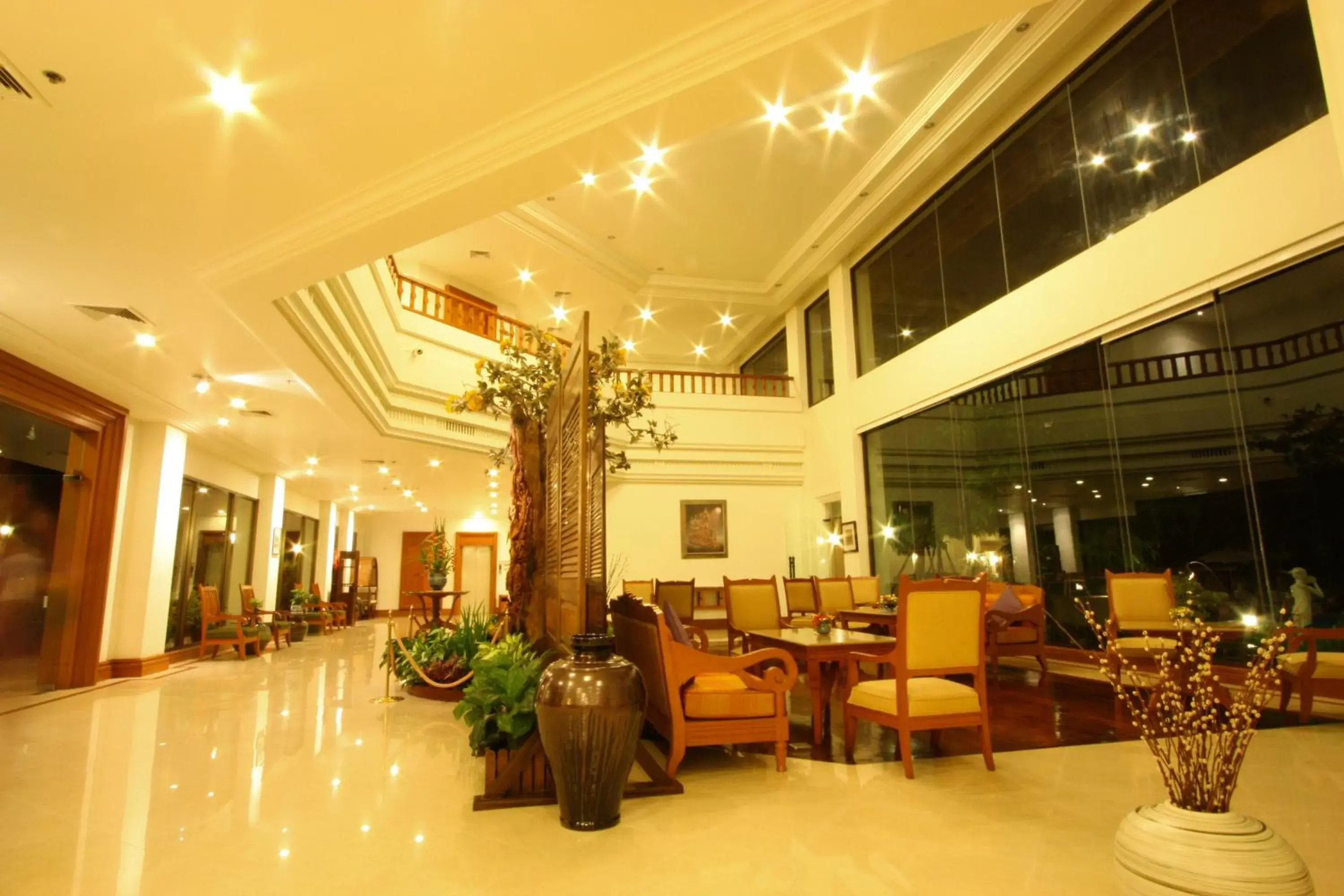 Lobby or reception in The Imperial River House Resort, Chiang Rai Lobby or reception in The Imperial River House Resort, Chiang Rai