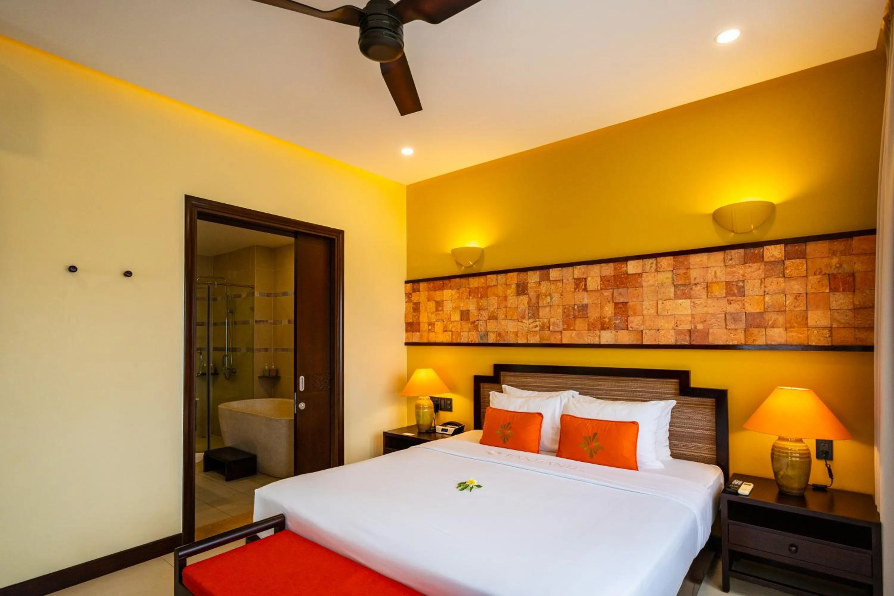 Bedroom, Bed in Pandanus Resort