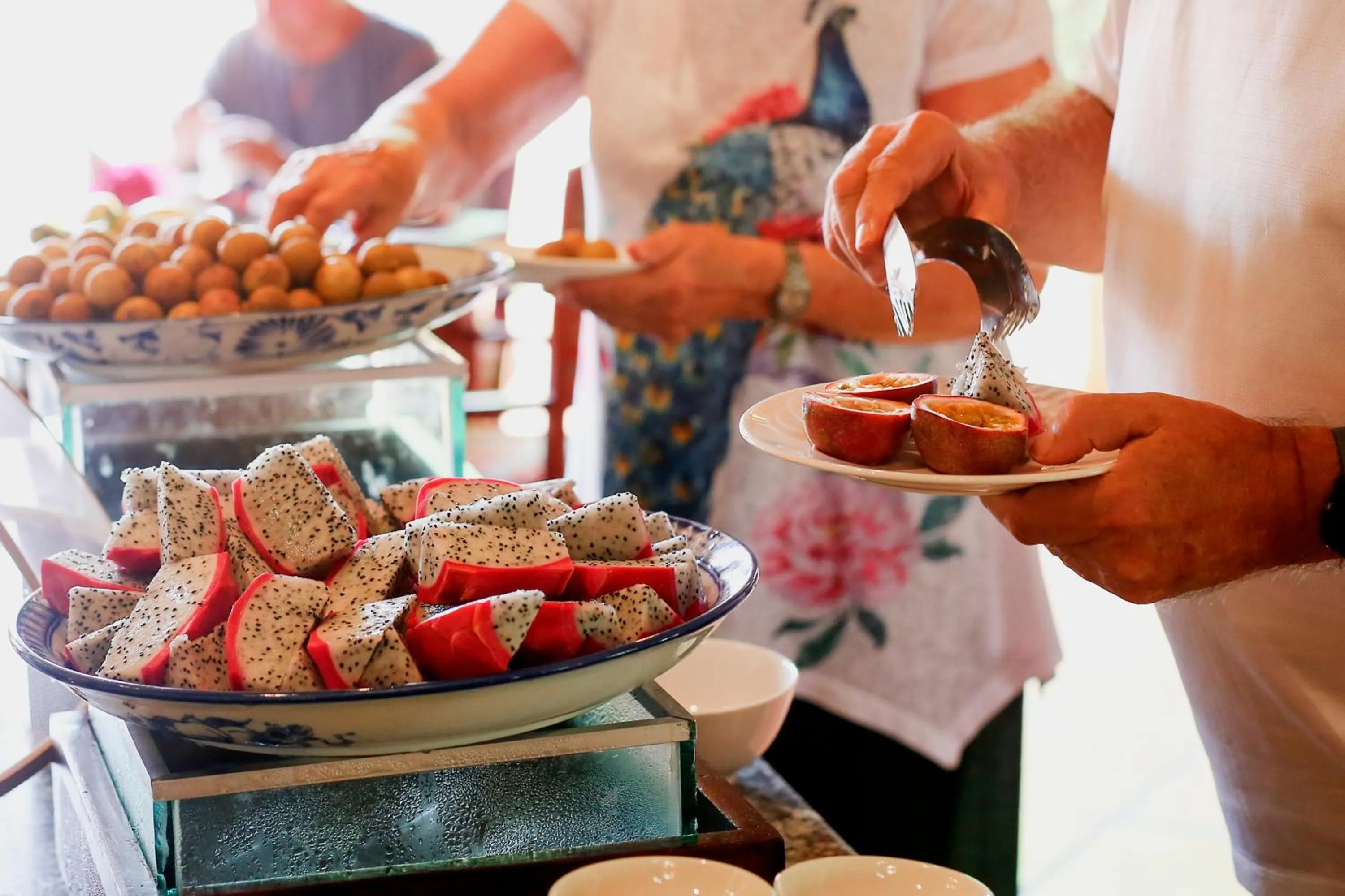 Breakfast in Pandanus Resort