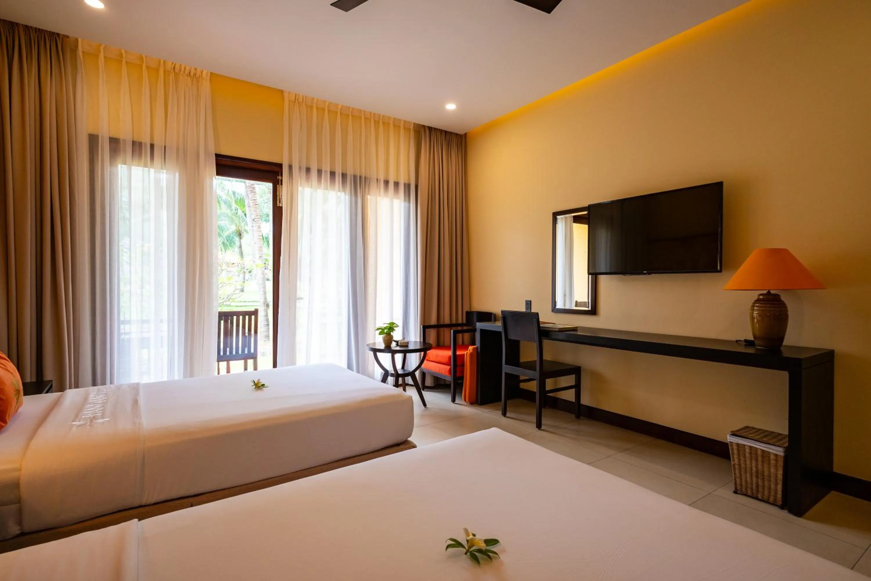 Bedroom, Bed in Pandanus Resort