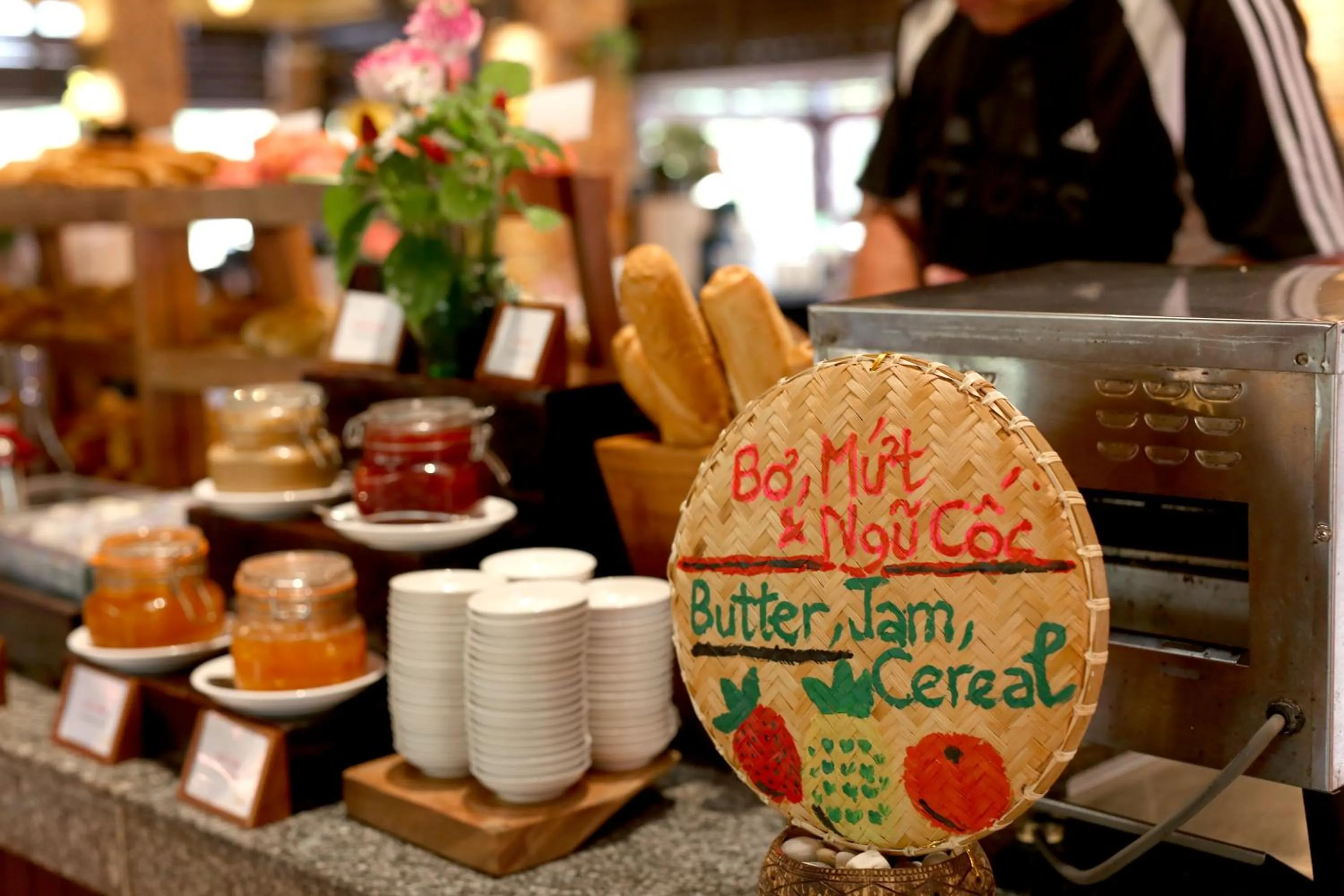 Breakfast in Pandanus Resort