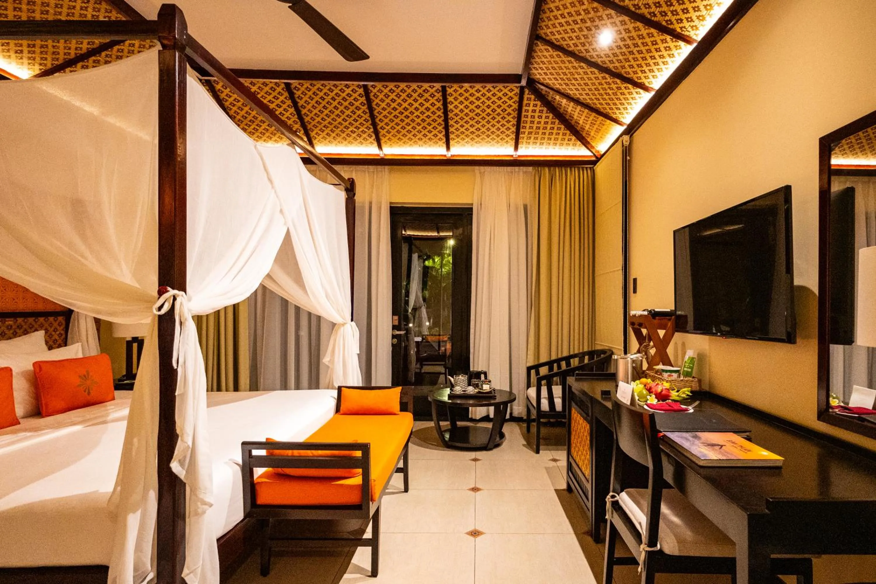 Bedroom, Bed in Pandanus Resort