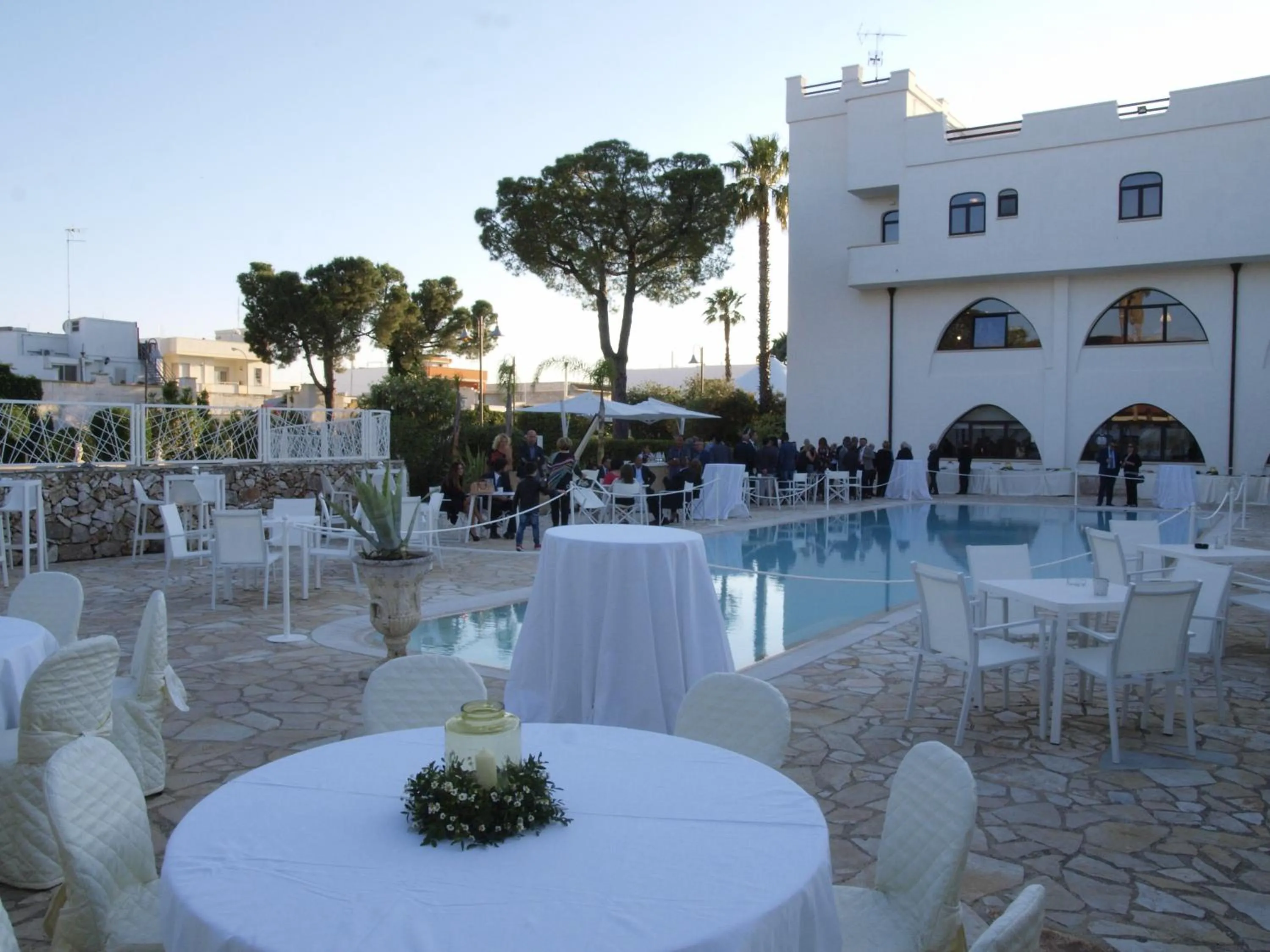 Swimming pool in Leone de Castris Wine Hotel
