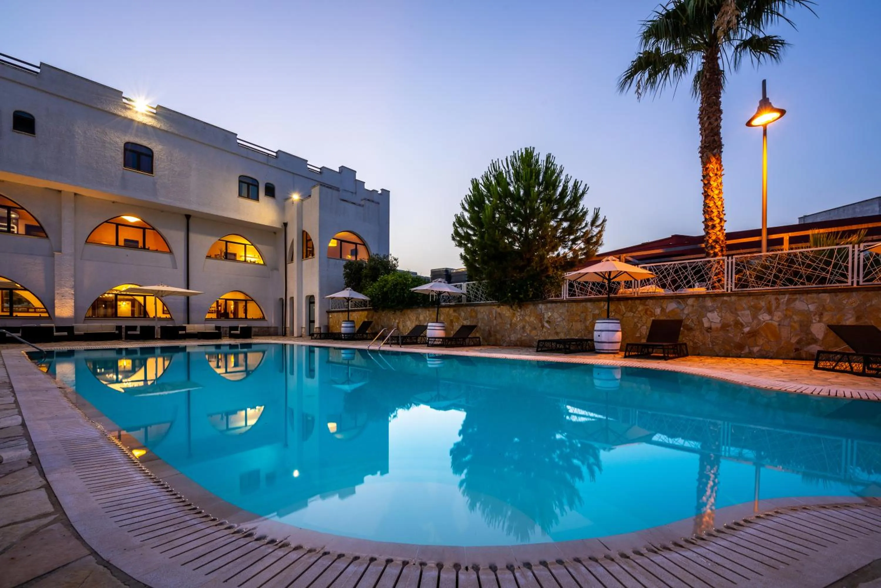 Property building in Leone de Castris Wine Hotel