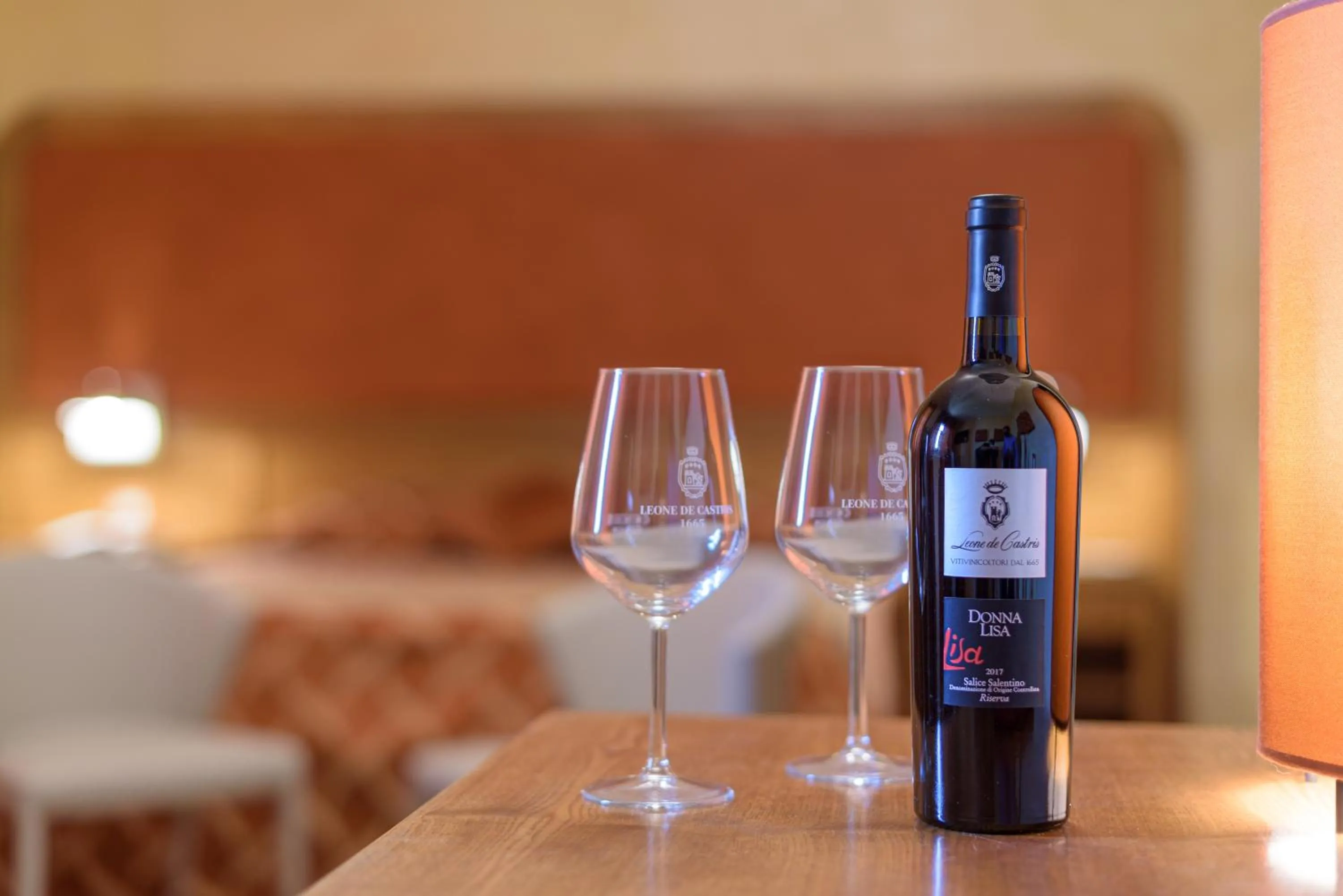 Food and drinks in Leone de Castris Wine Hotel