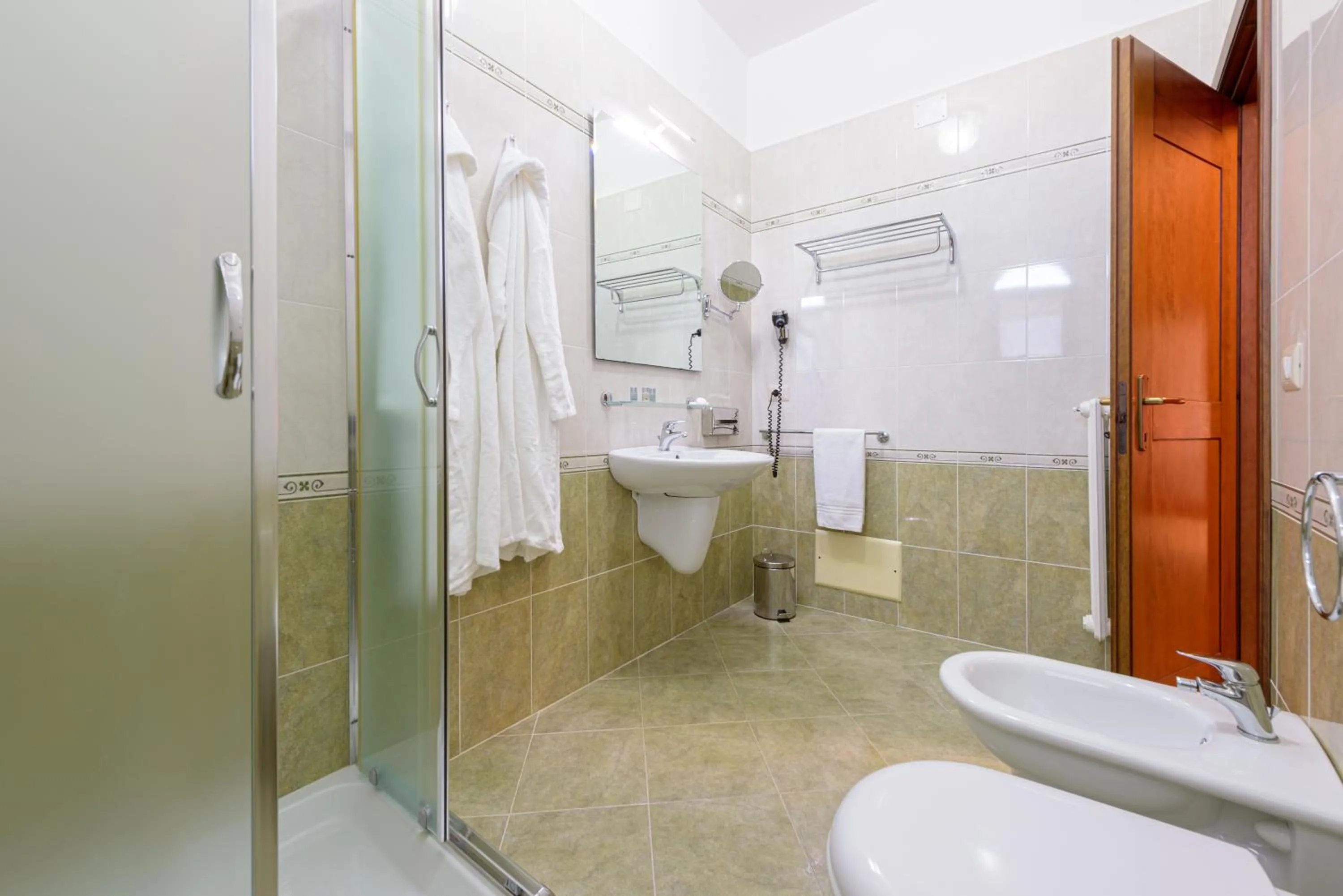 Bathroom in Leone de Castris Wine Hotel