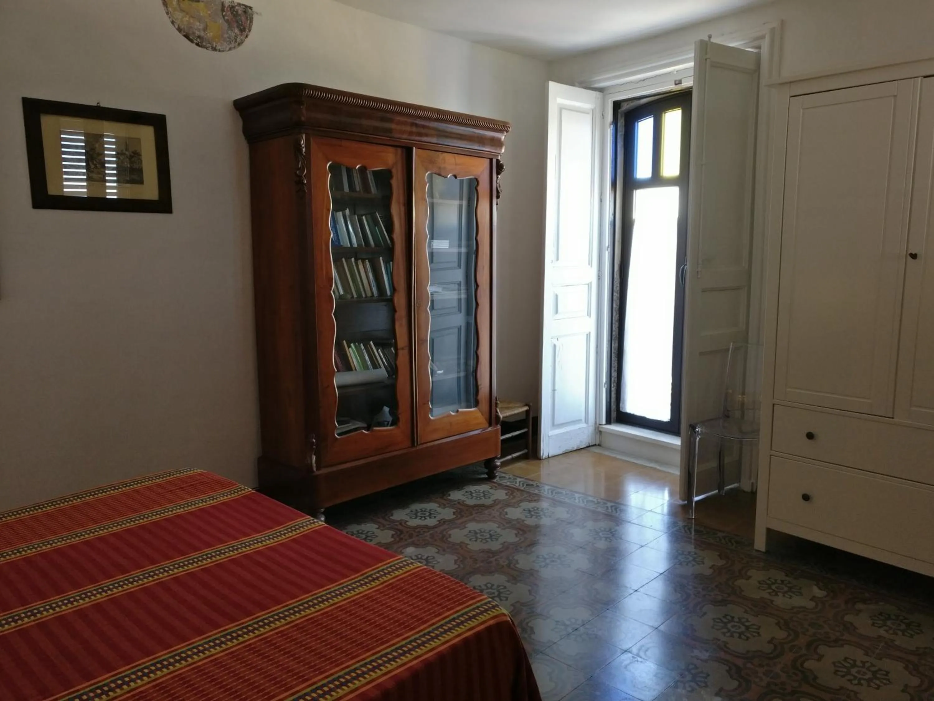 Balcony/Terrace, Bed in B&B Porta della Terra