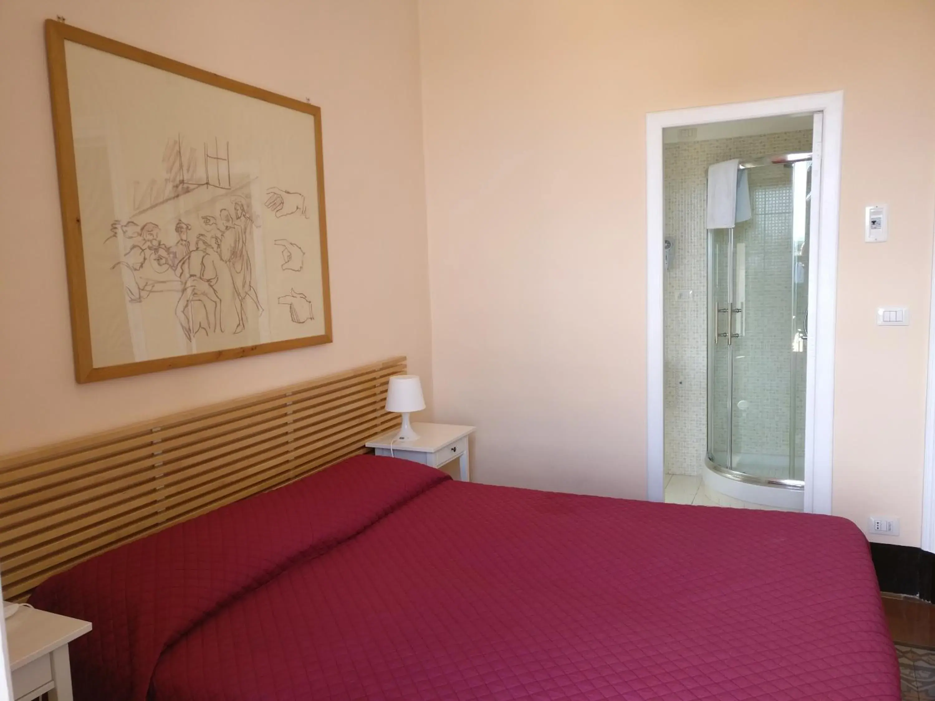 Deluxe Double or Twin Room with Balcony - single occupancy in B&B Porta della Terra Deluxe Double or Twin Room with Balcony - single occupancy in B&B Porta della Terra