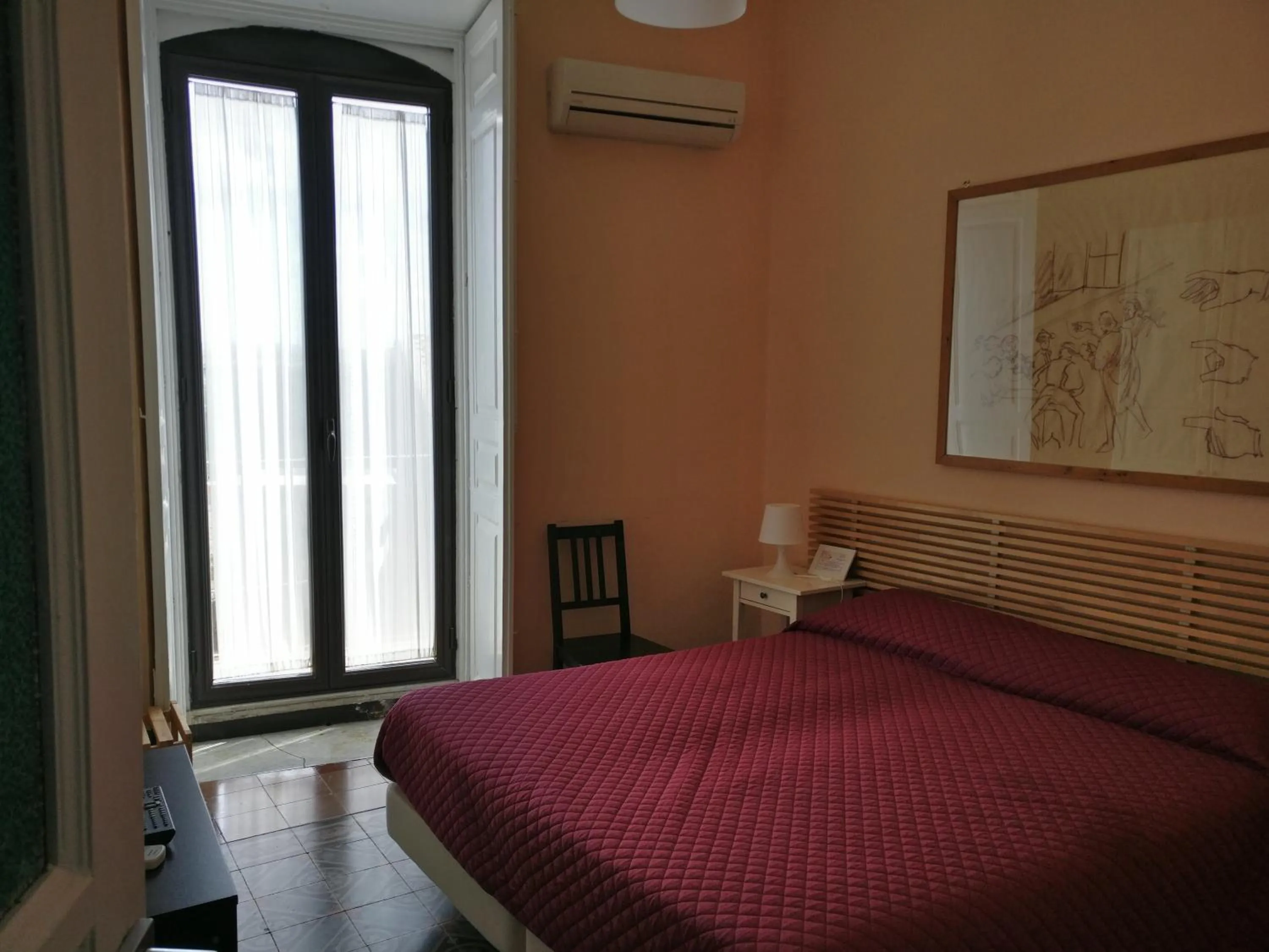 Bathroom, Bed in B&B Porta della Terra