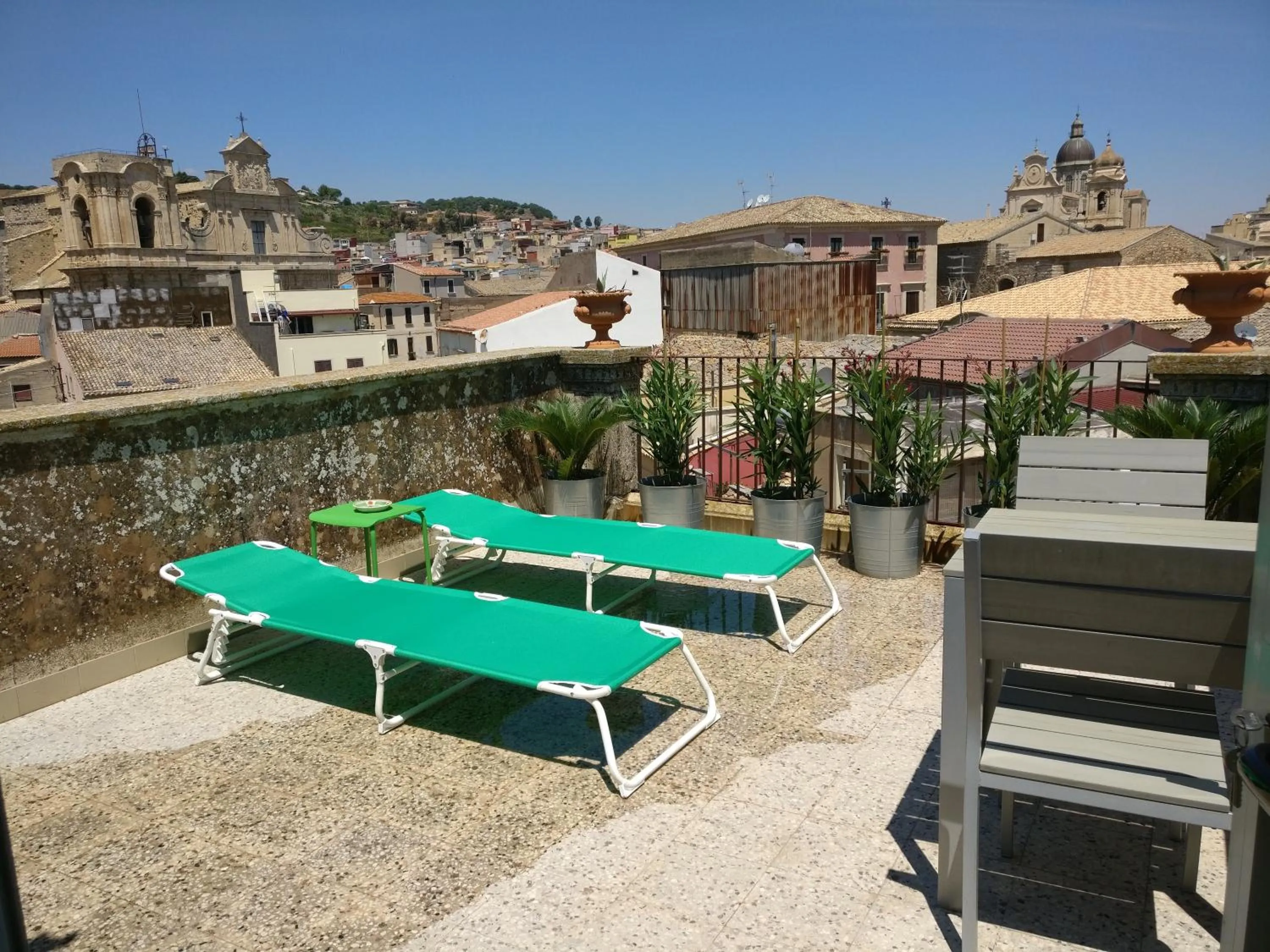 Shower in B&B Porta della Terra