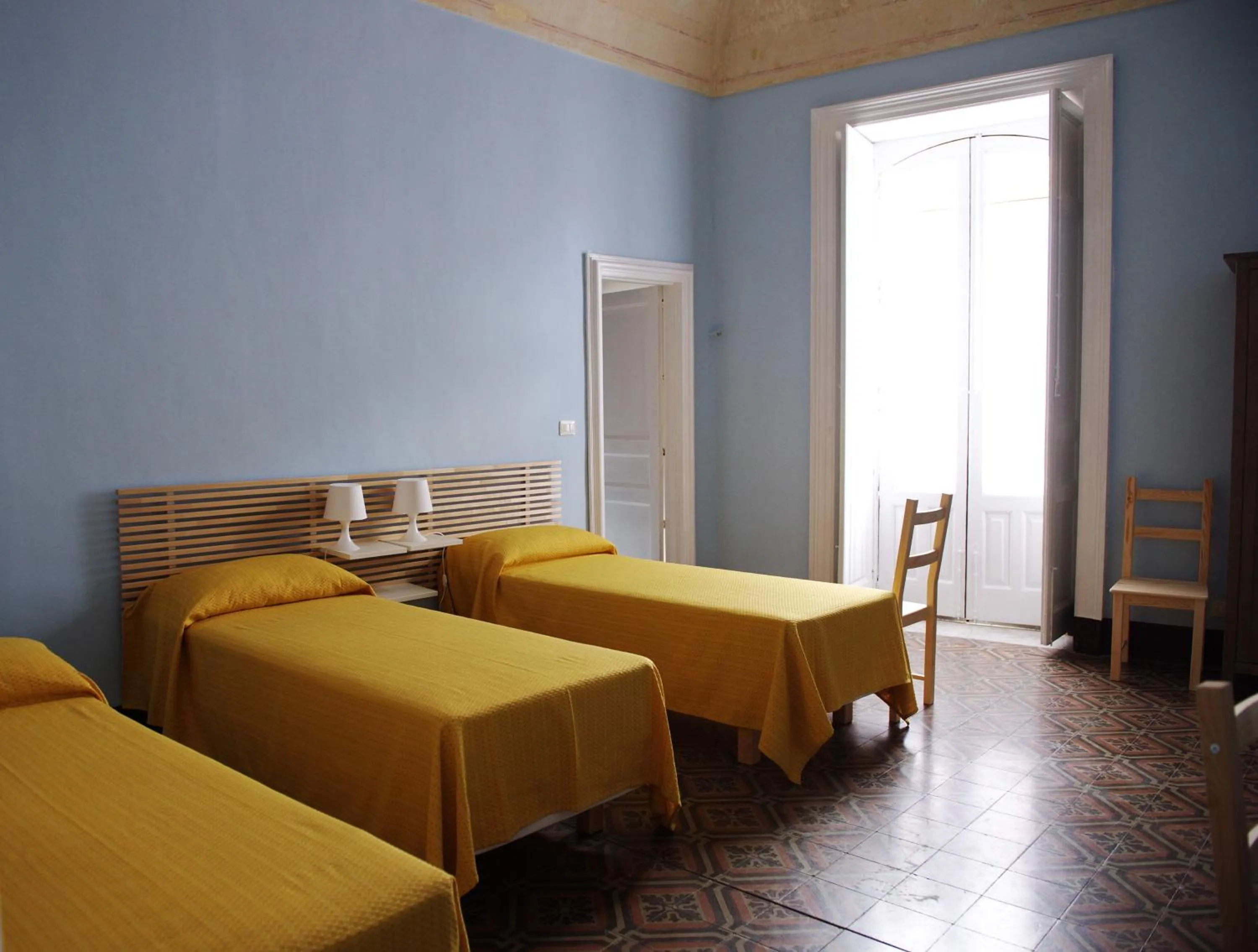 Bathroom, Bed in B&B Porta della Terra