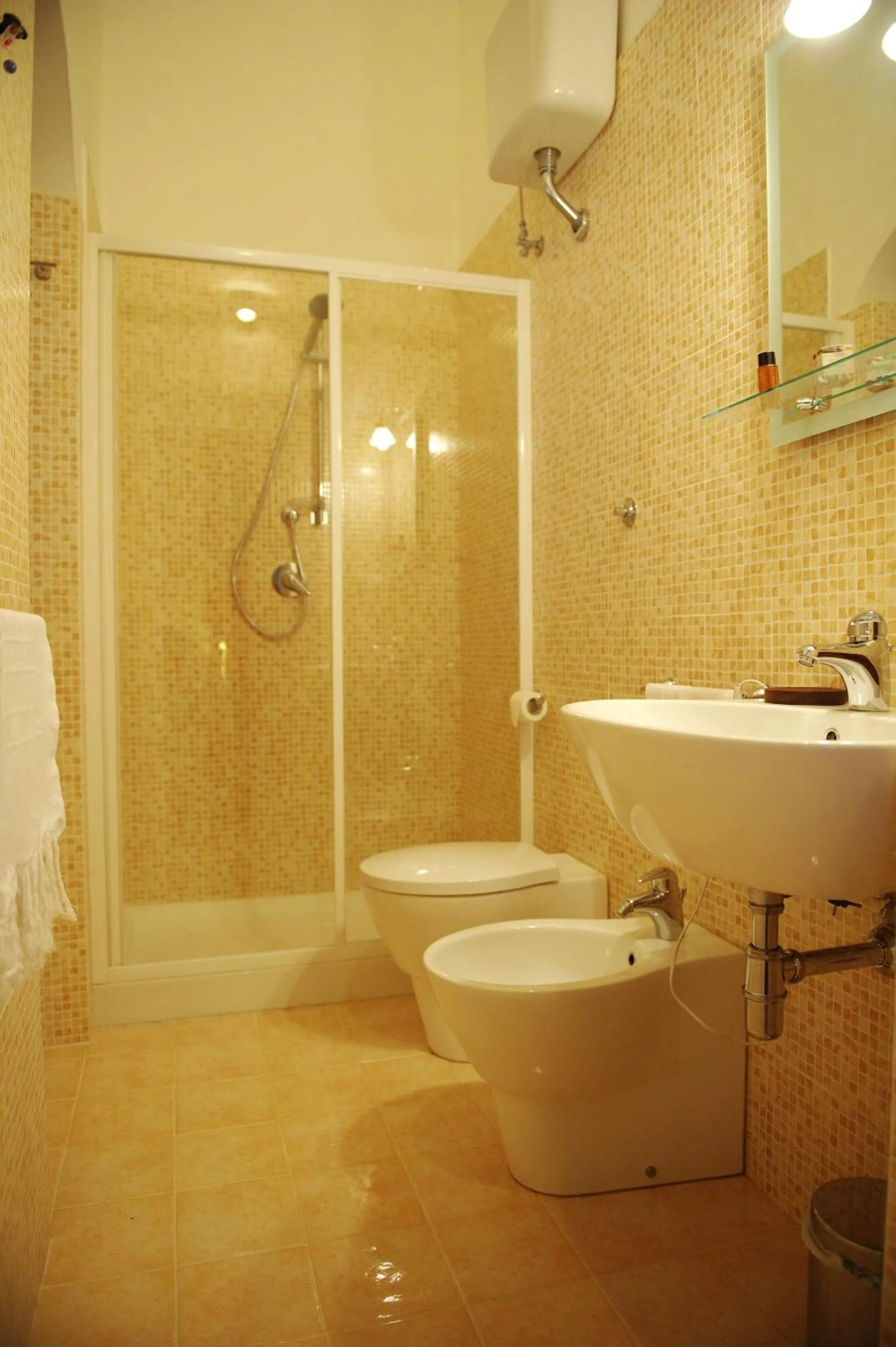 Shower in B&B Porta della Terra