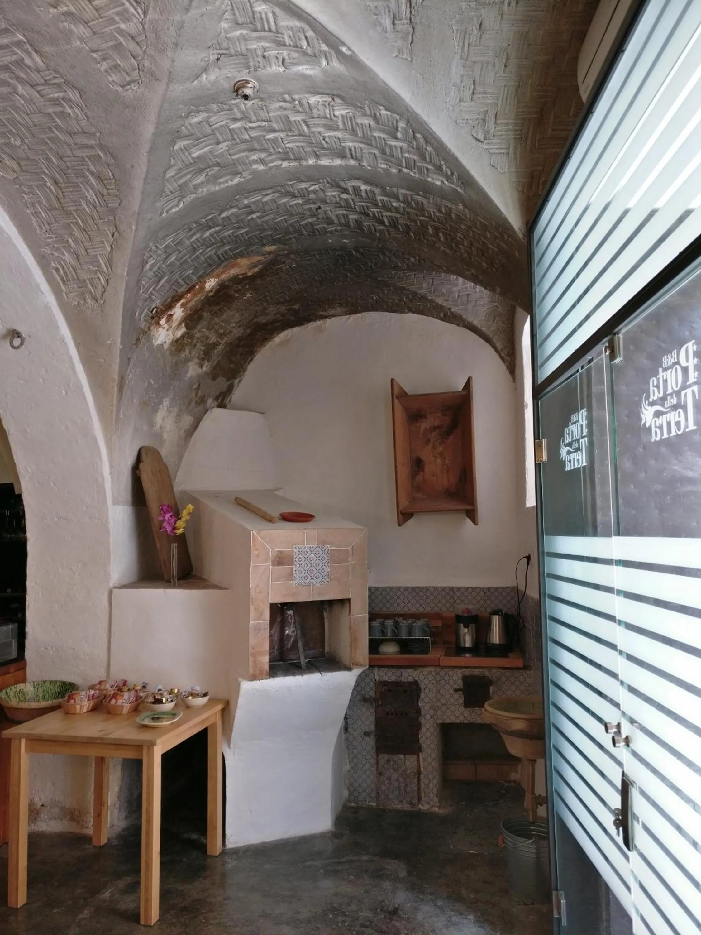 Lounge or bar in B&B Porta della Terra