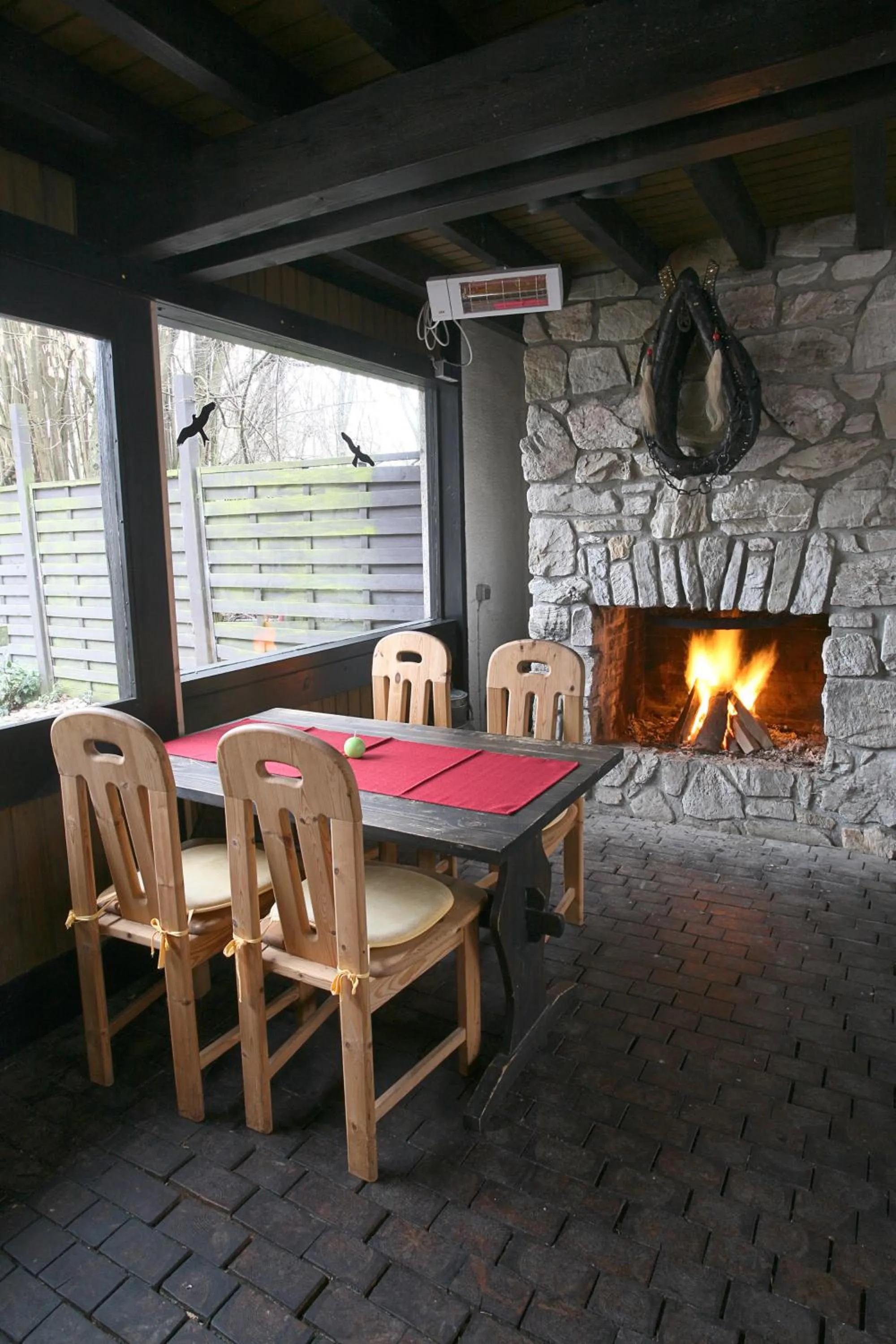 BBQ facilities in Hotel Steuer
