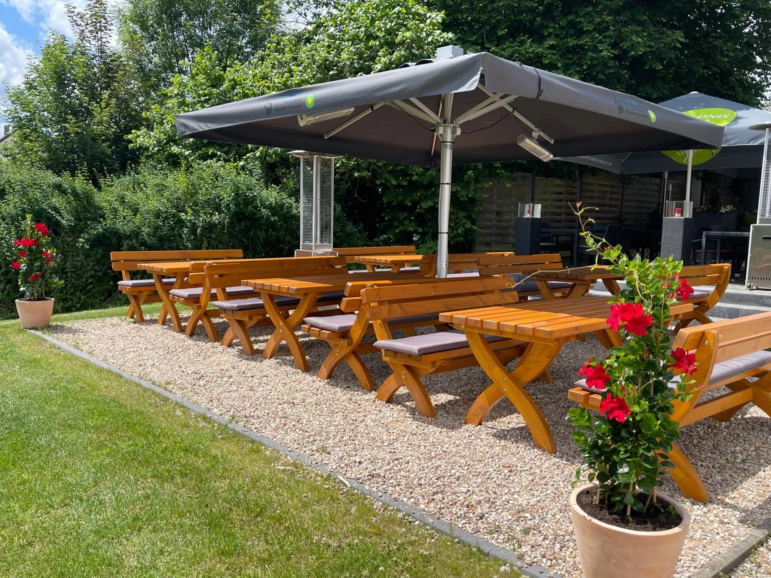 Patio in Hotel Steuer