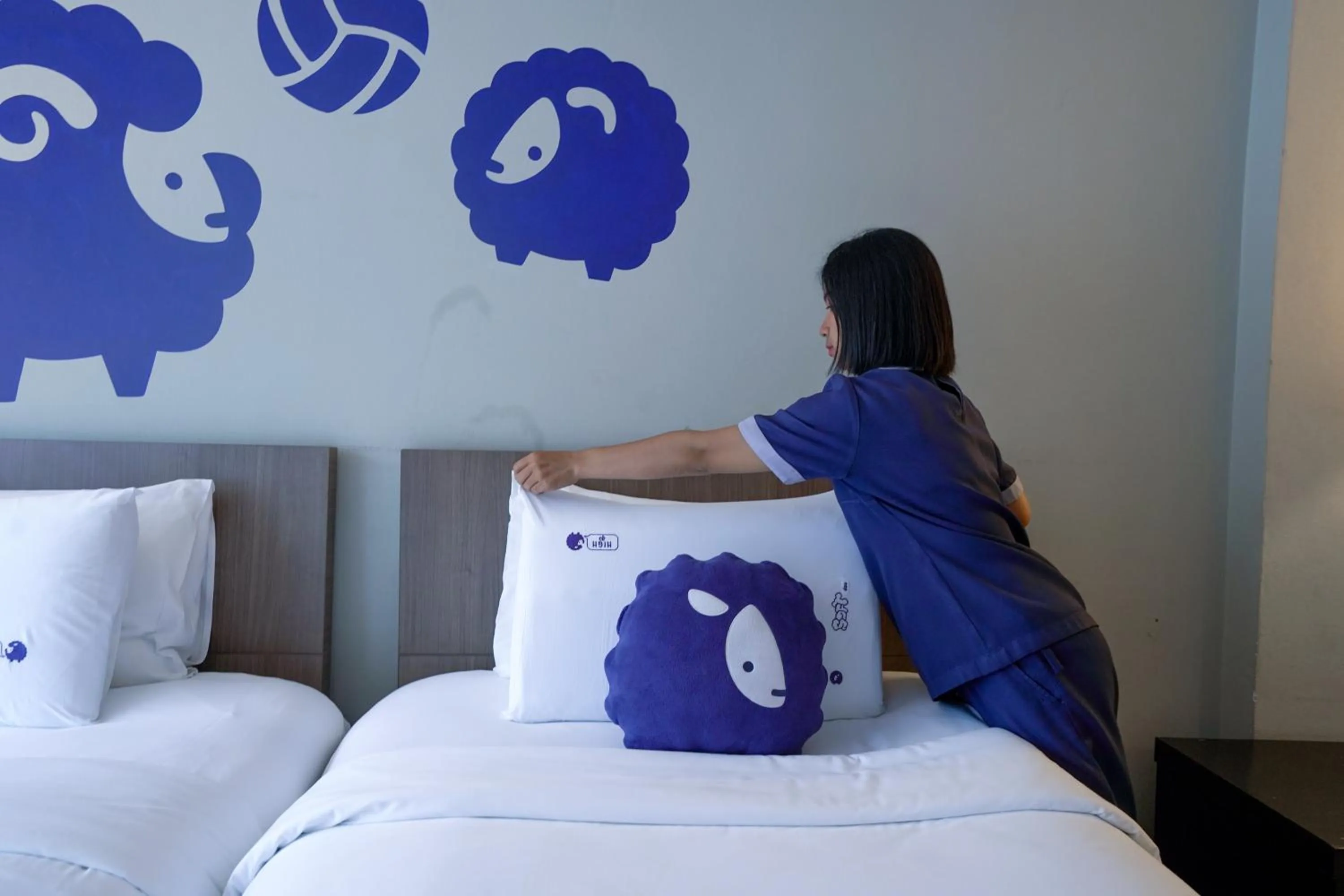 Bed in Kokotel Phuket Patong