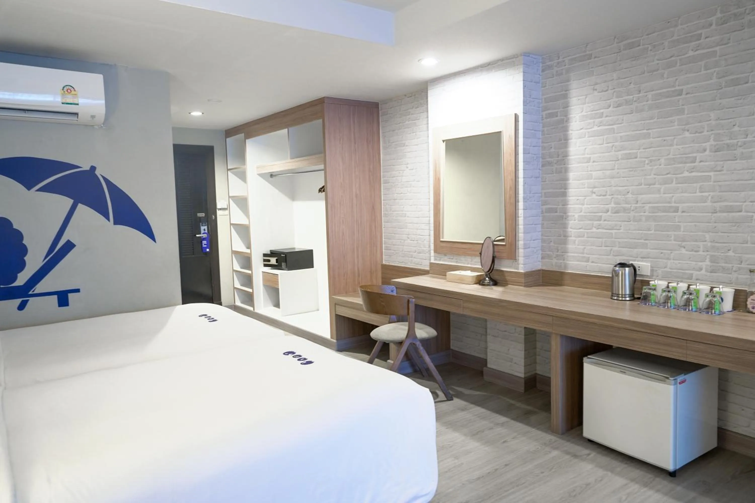 Bed in Kokotel Phuket Patong