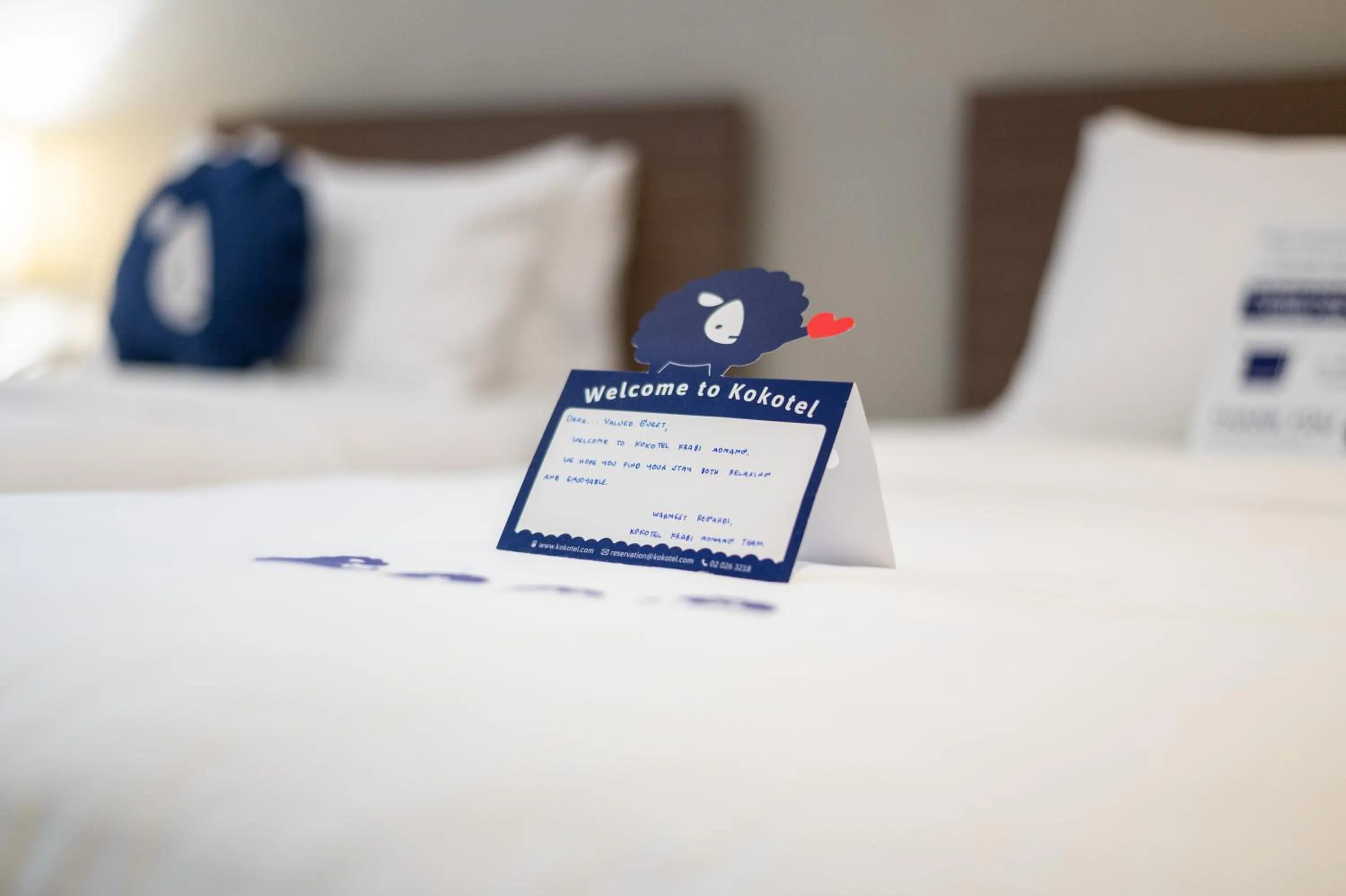 Bed in Kokotel Krabi Ao Nang