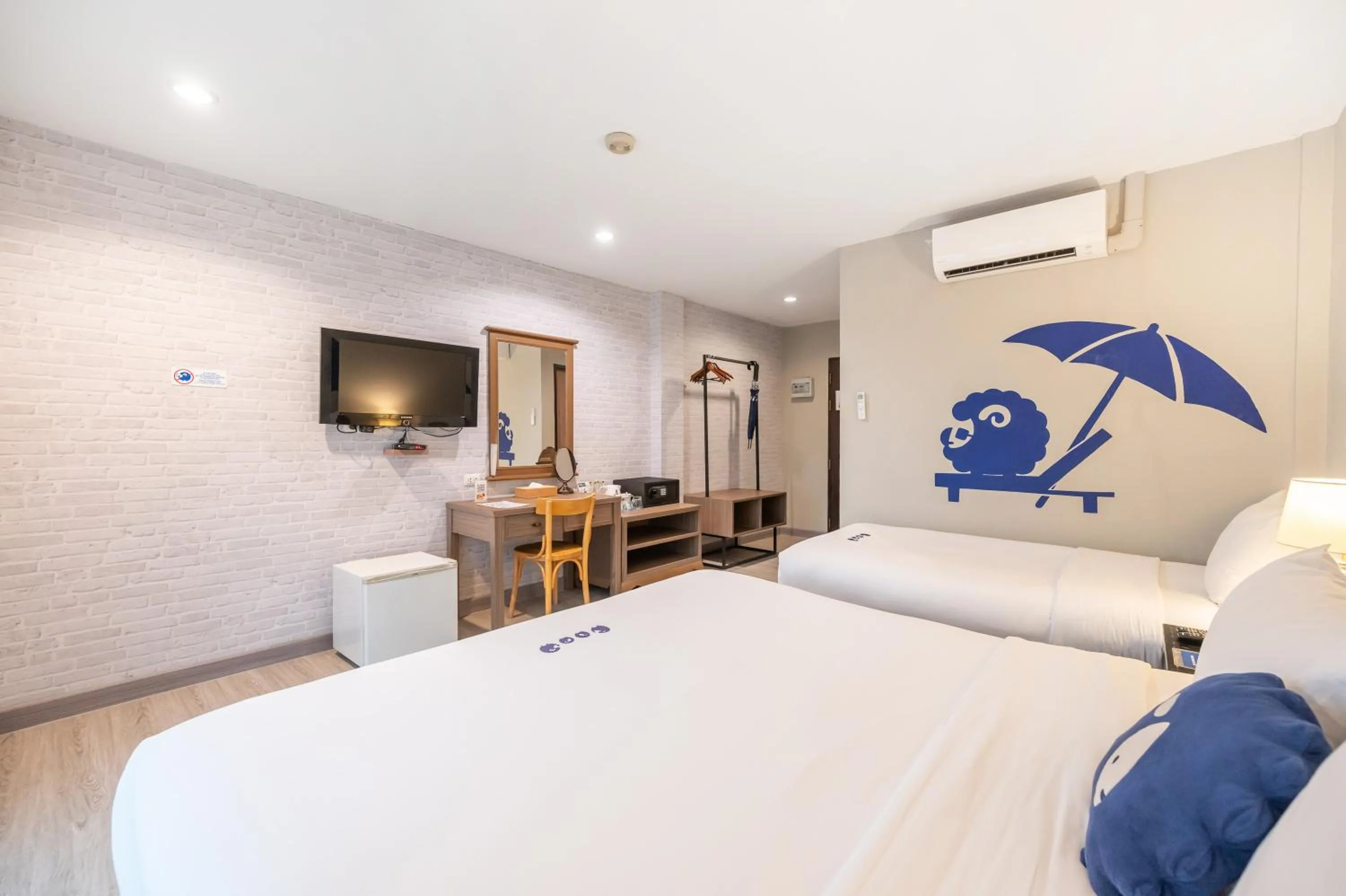 Bed in Kokotel Krabi Ao Nang