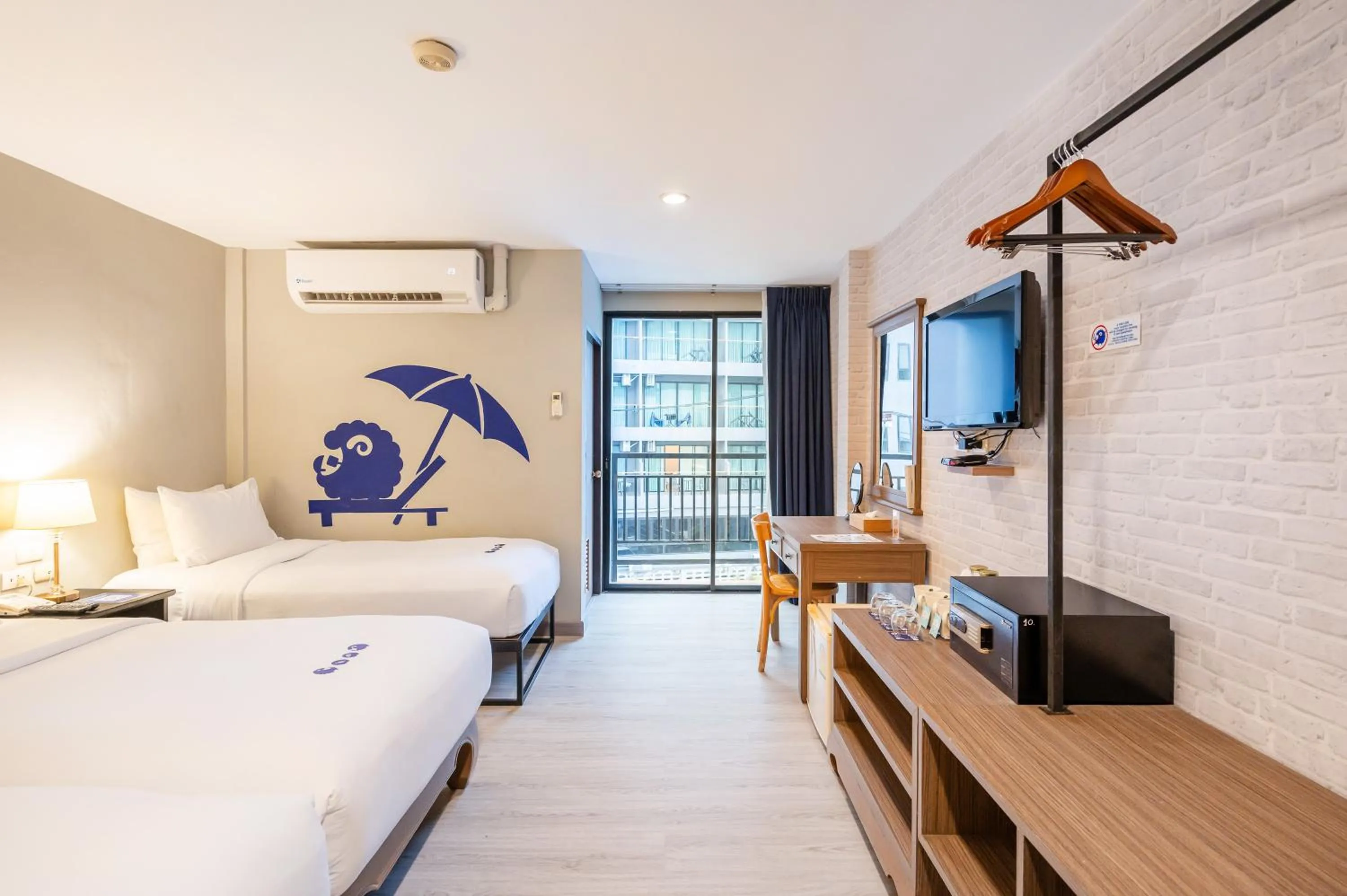 Bed in Kokotel Krabi Ao Nang