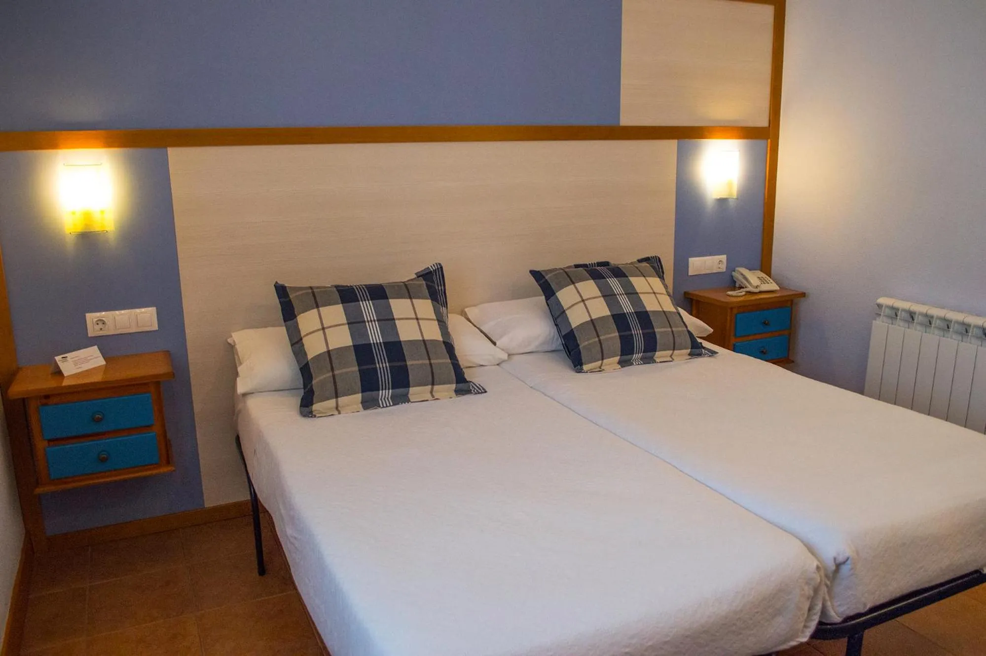 Bed in Hospedium Hotel Maestrazgo de Calatrava