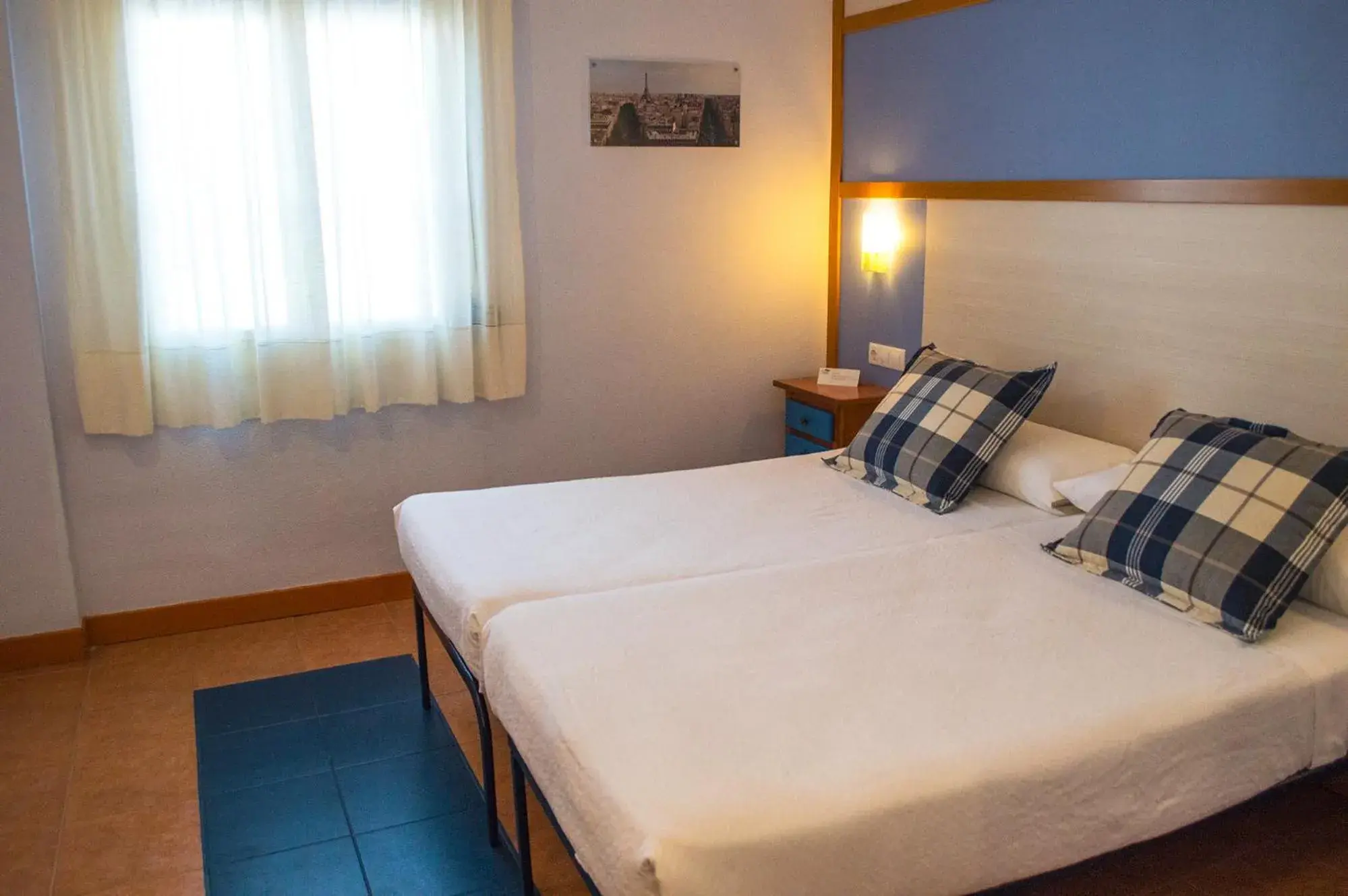 Bed in Hospedium Hotel Maestrazgo de Calatrava Bed in Hospedium Hotel Maestrazgo de Calatrava