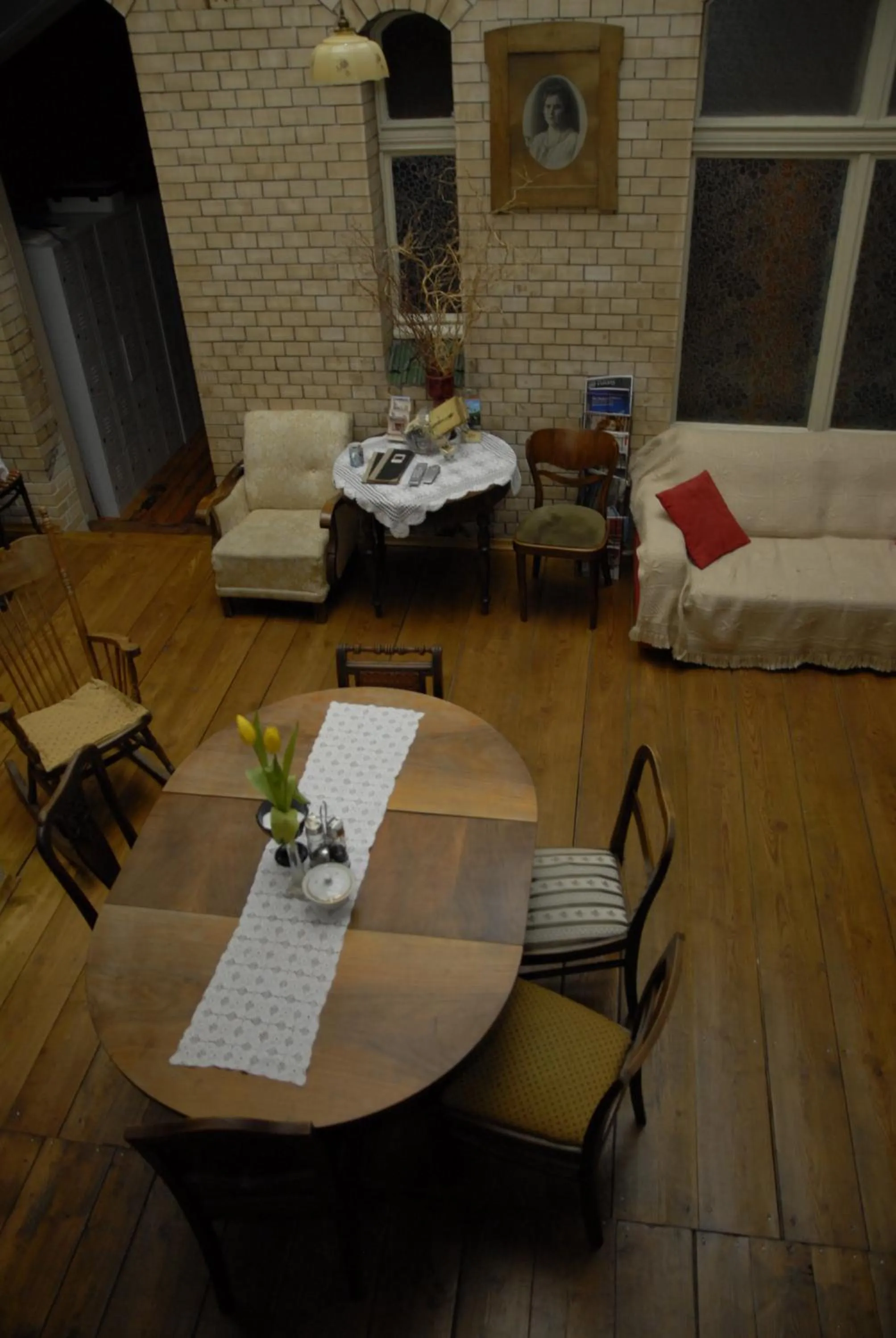 Dining area in Hostel, Pokoje gościnne Mleczarnia - Ozonowane