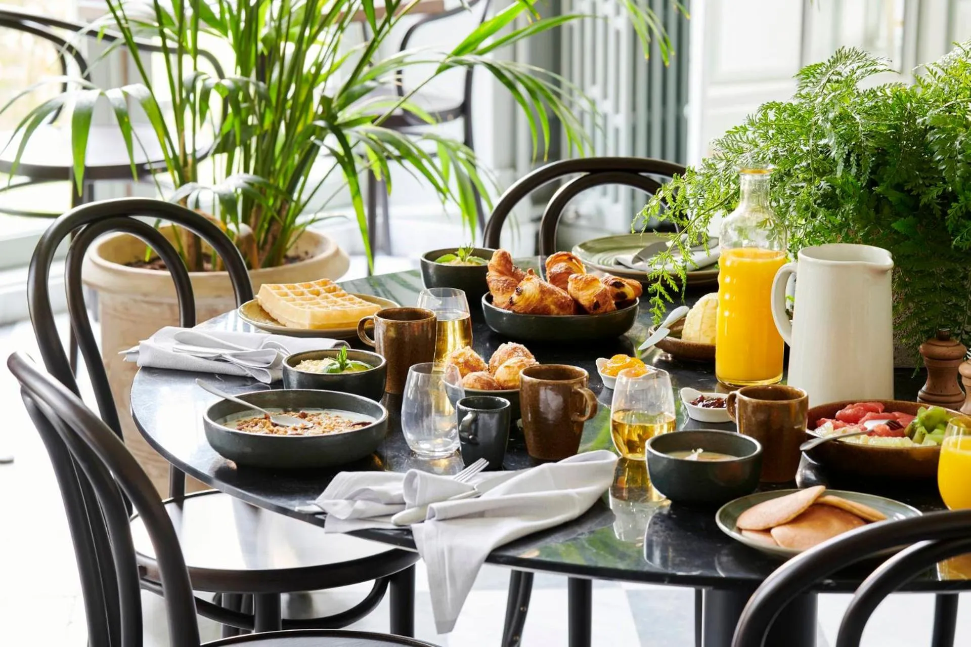 Breakfast in Maison du Val - Les Maisons de Campagne