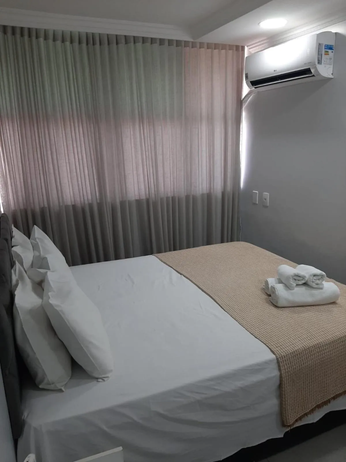 Bed in Apartamento confortável