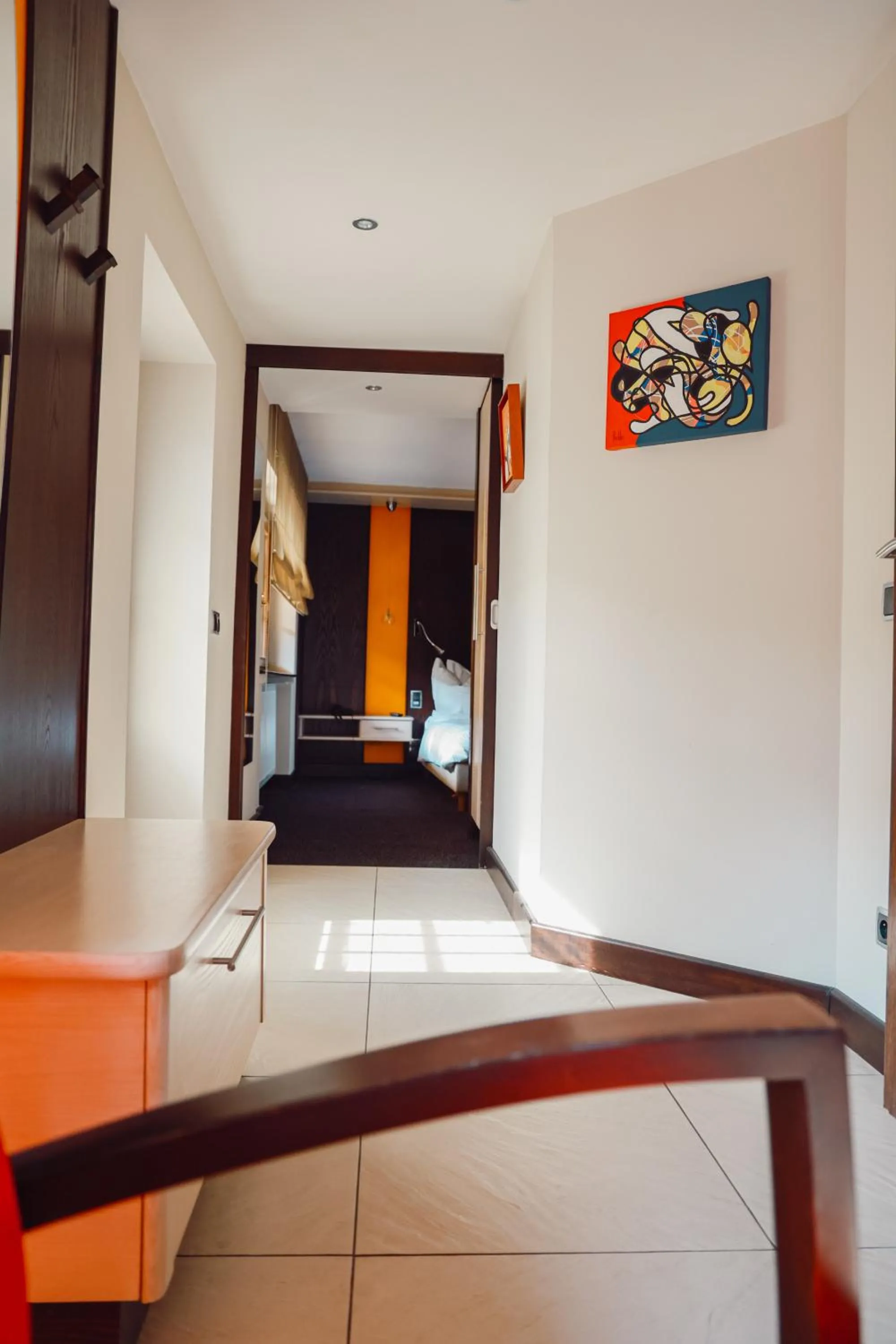 Bedroom, Bed in Hotel - Restaurant Le Cerf & Spa