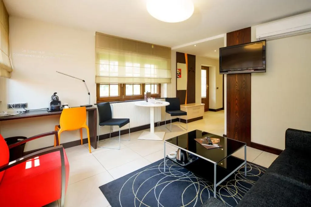 Photo of the whole room, Bed in Hotel - Restaurant Le Cerf & Spa