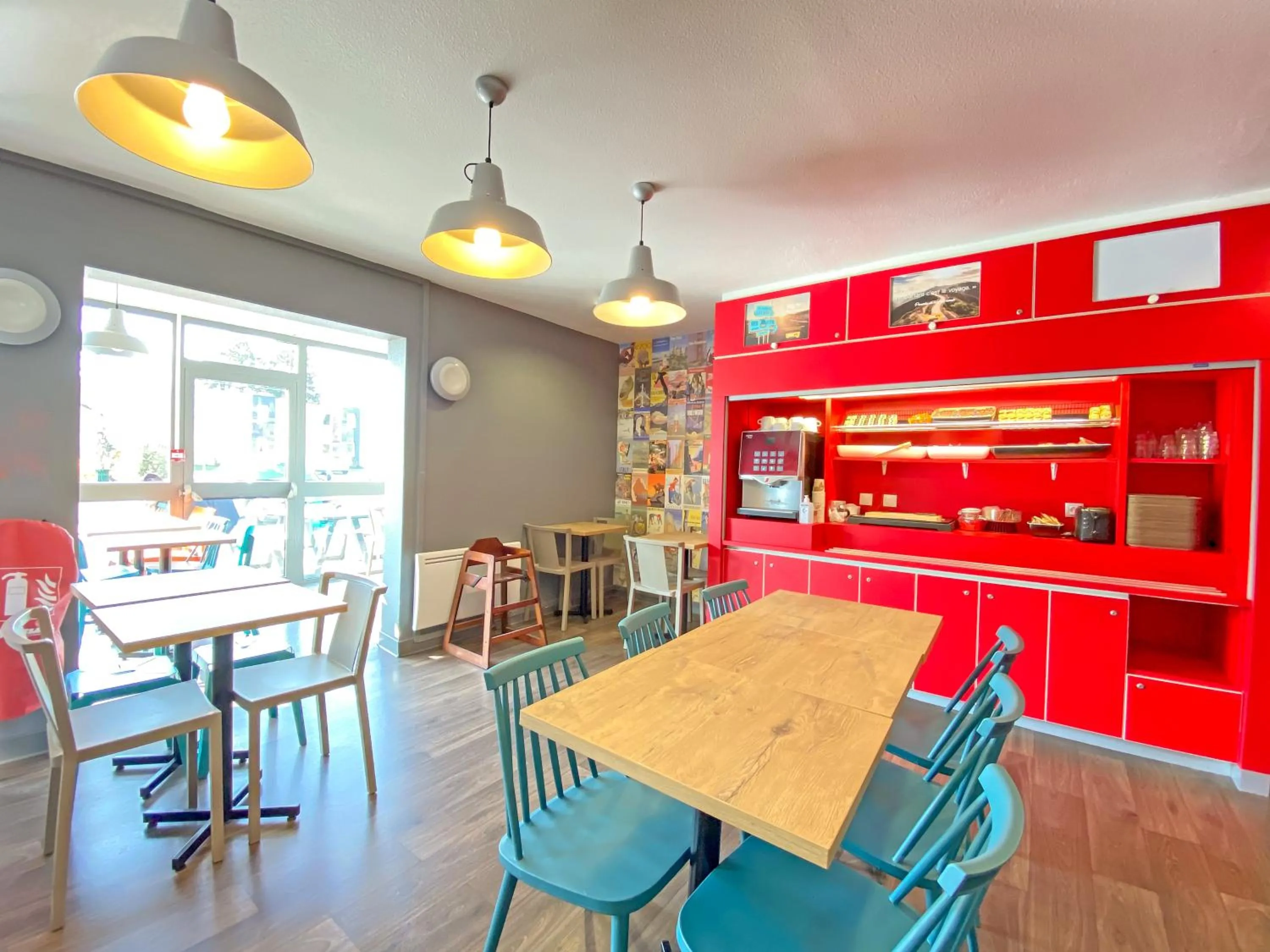 Lobby or reception in hotelF1 Avranches Baie Du Mont Saint Michel