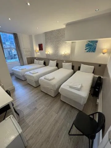 Bed in Tony's House Hotel