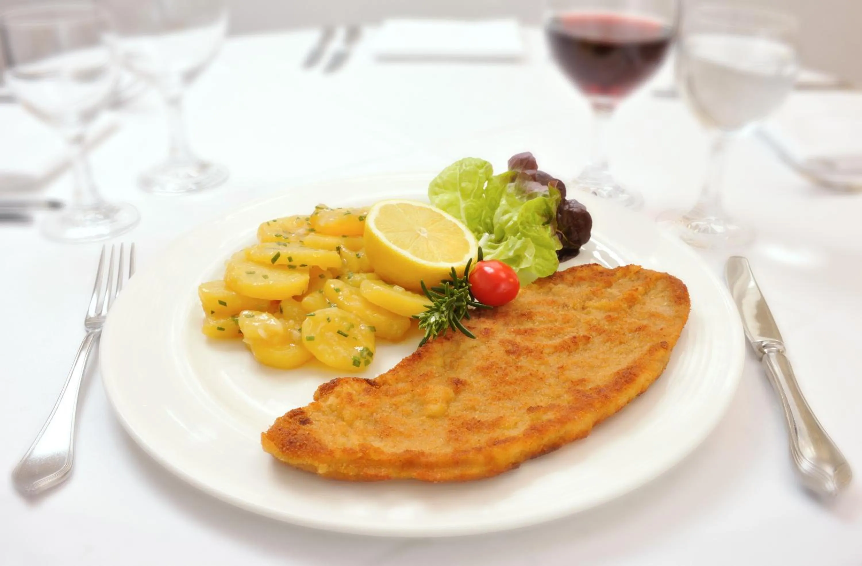 Food close-up in Hotel Mozart