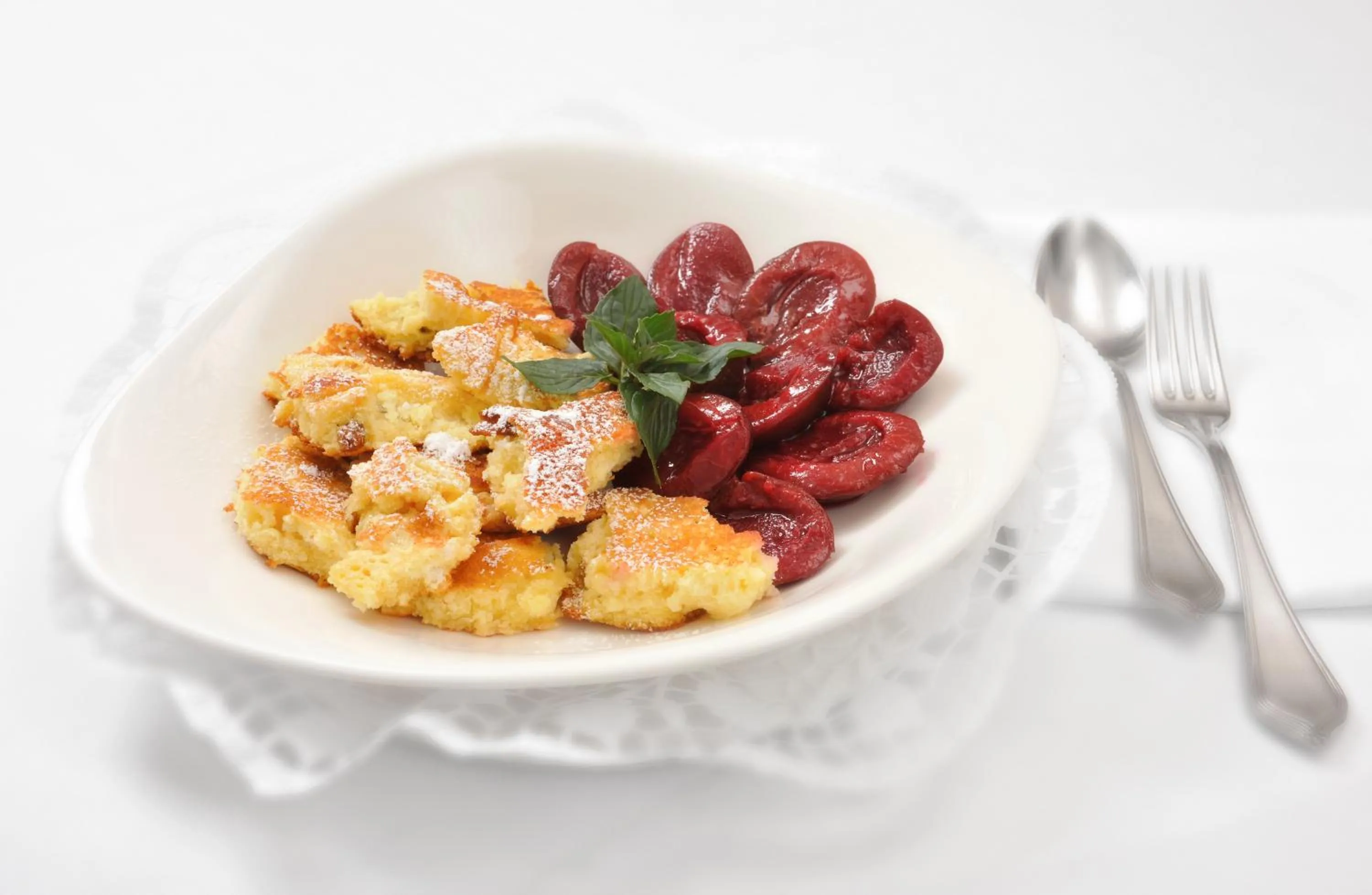 Food close-up in Hotel Mozart