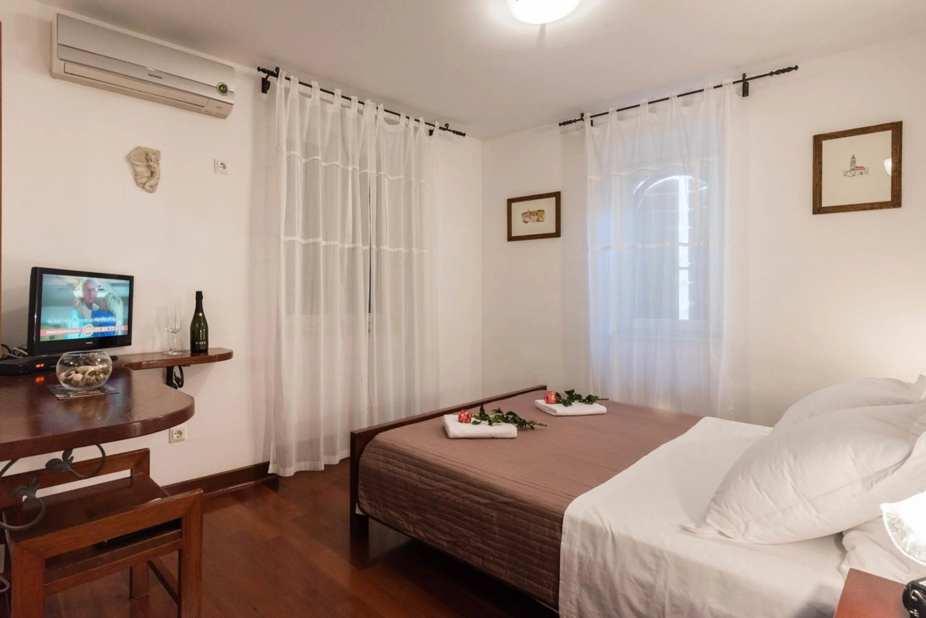 Bedroom, Bed in Villa Sv. Petar